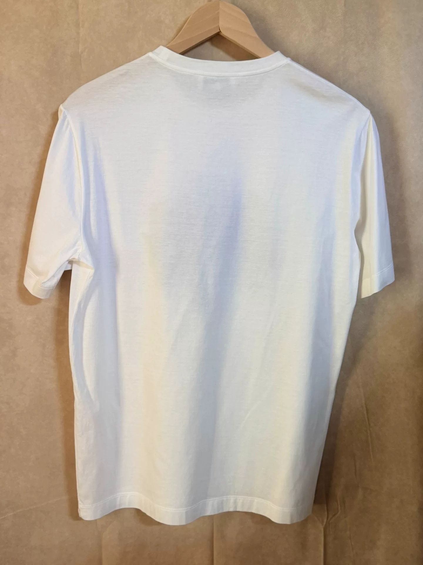 Hermes Hermes Printed White T-Shirt M Women Size M / US 6-8 / IT 42-44 - 3 Thumbnail