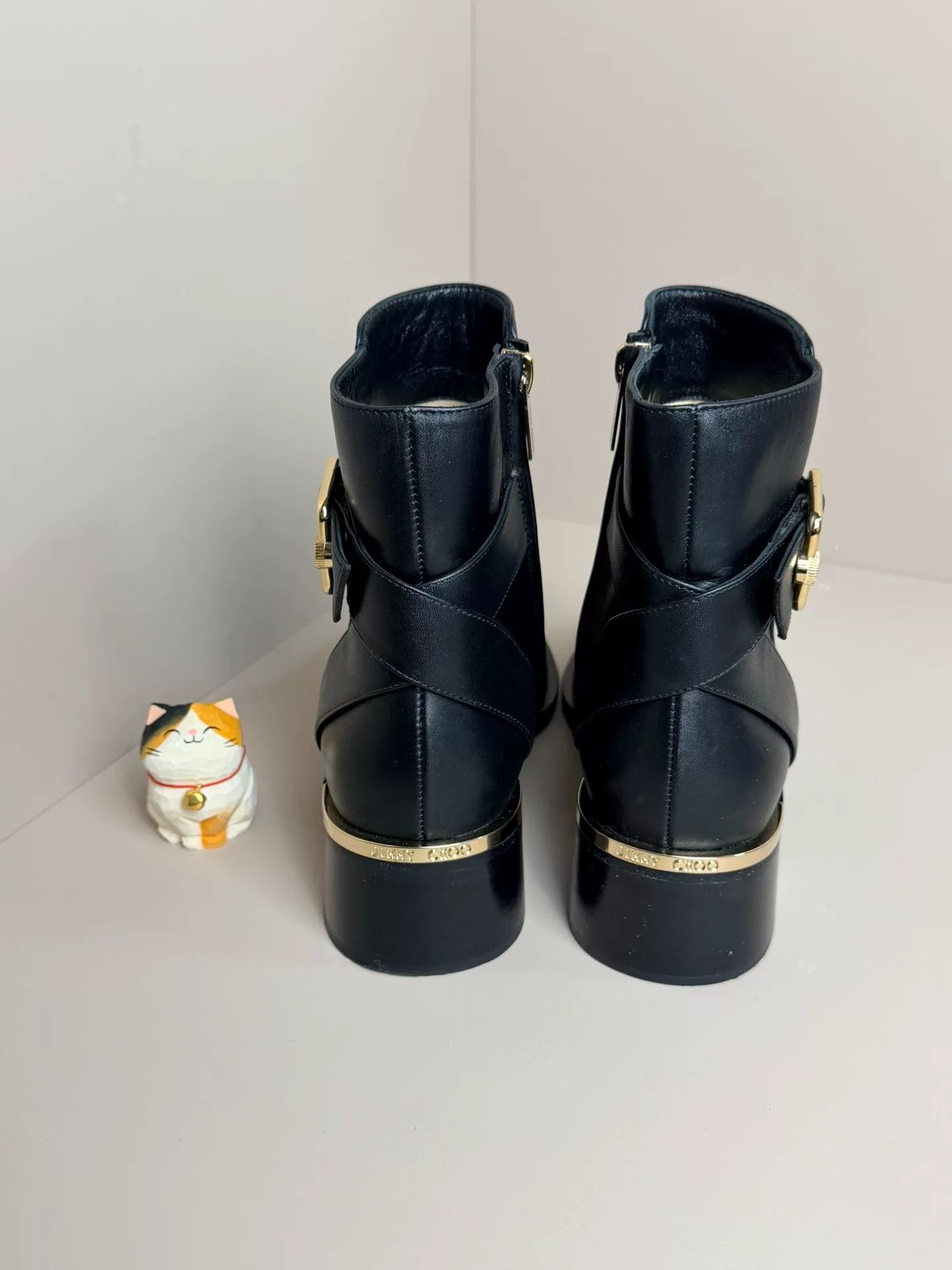 Jimmy Choo Jimmy Choo Leather Boots us_7-5 Women Size US 7.5 / IT 37.5 - 5 Thumbnail