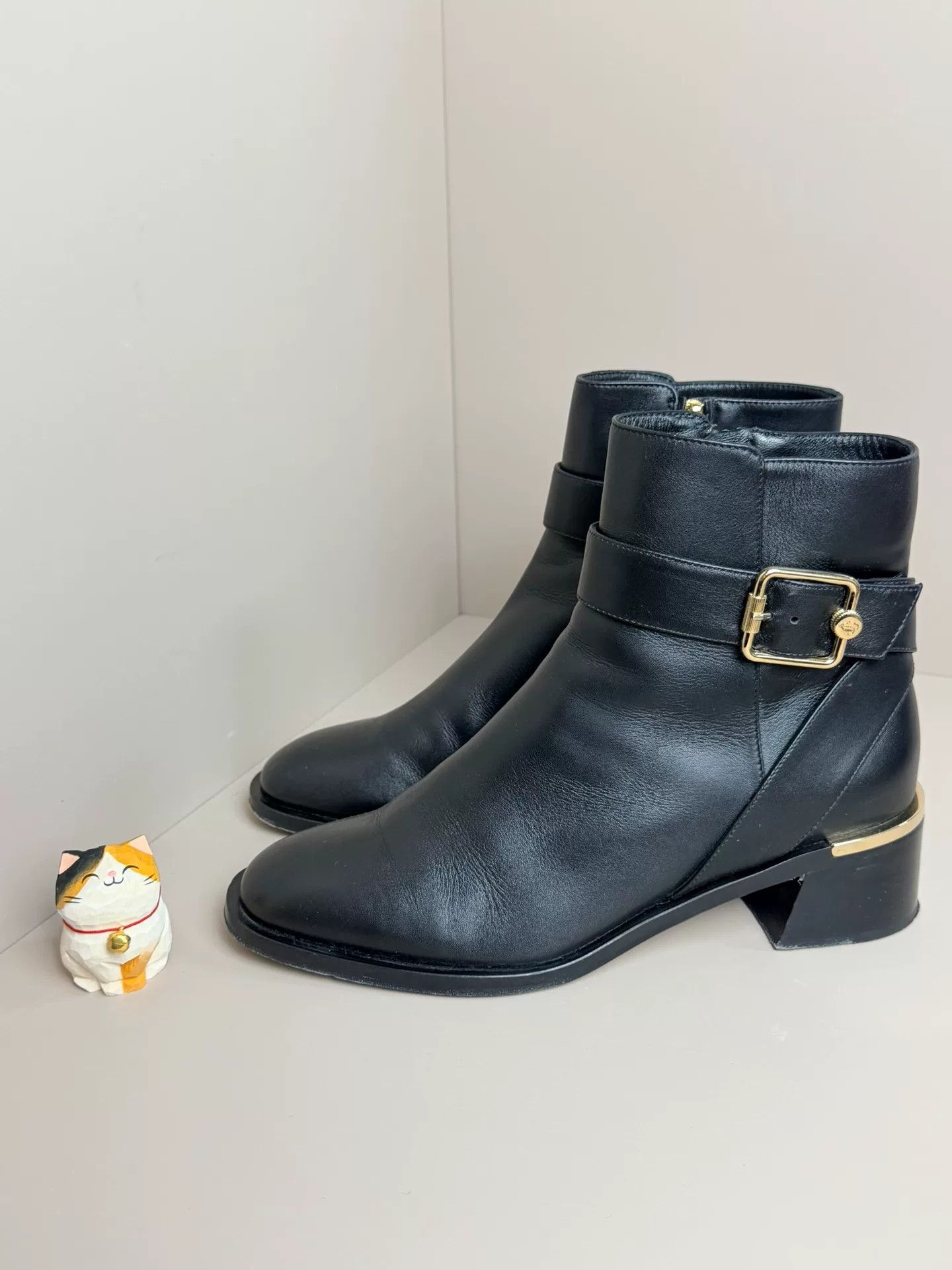 Jimmy Choo Jimmy Choo Leather Boots us_7-5 Women Size US 7.5 / IT 37.5 - 2 Thumbnail