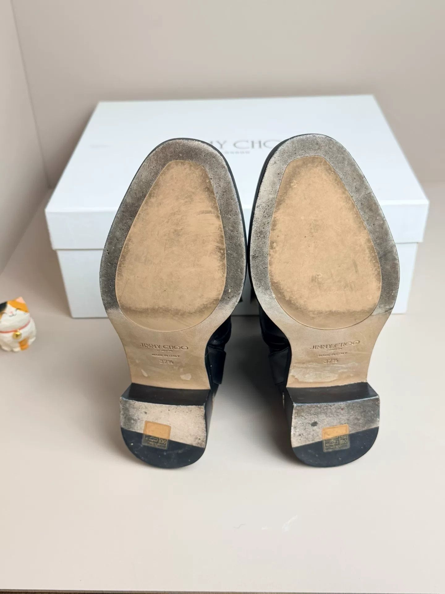 Jimmy Choo Jimmy Choo Leather Boots us_7-5 Women Size US 7.5 / IT 37.5 - 7 Thumbnail