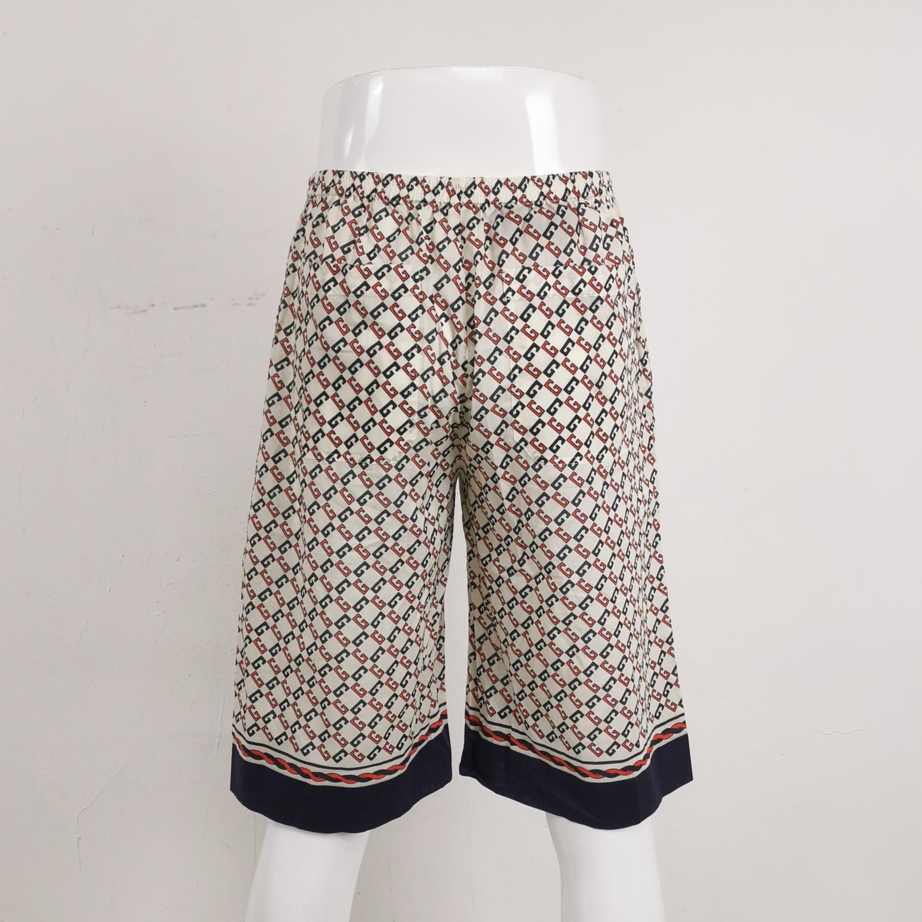 Gucci Gucci GG Interlocking Pattern Cotton Shorts Size 44 Size US 28 / EU 44 - 2 Thumbnail