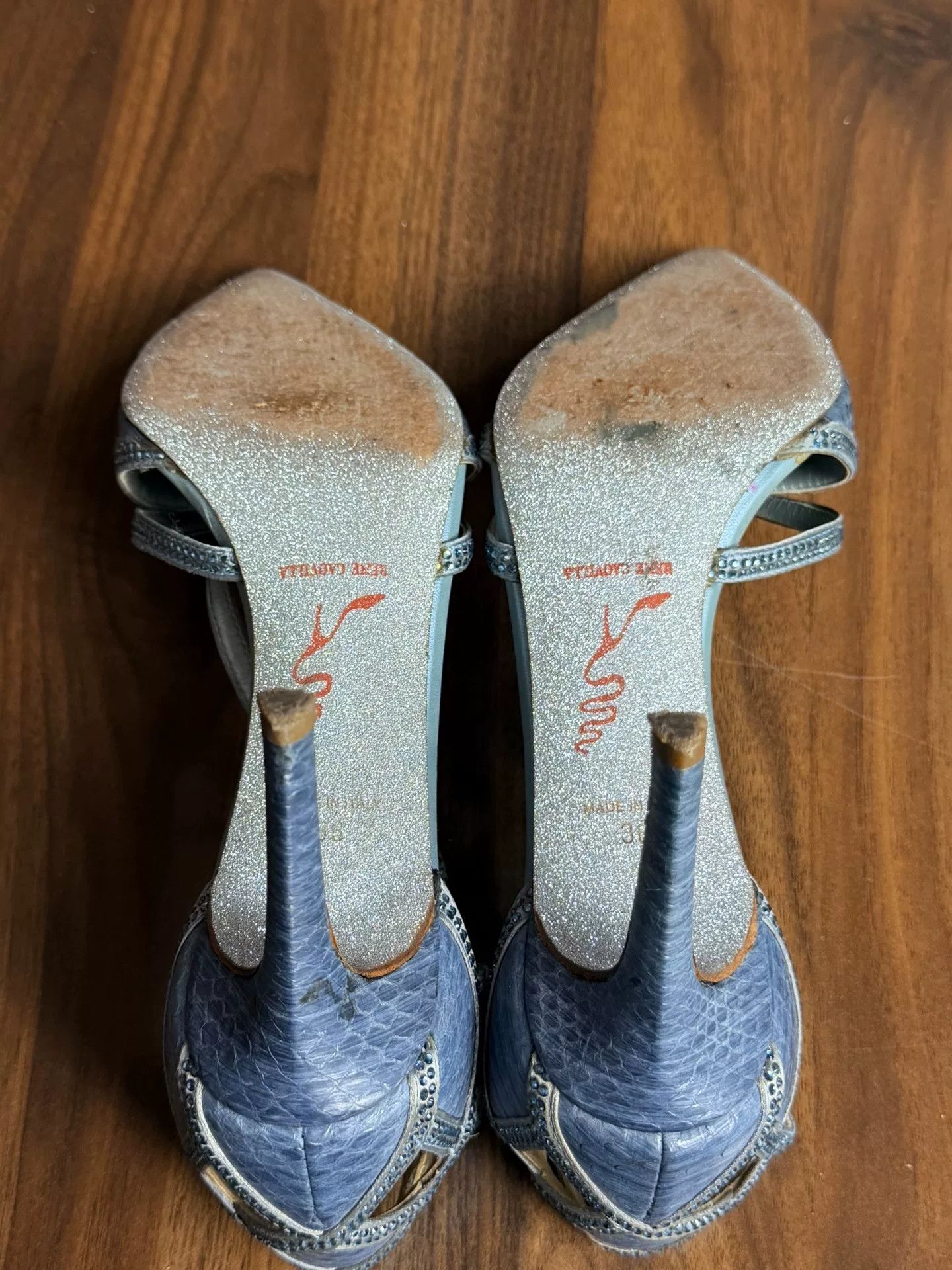 Rene Caovilla Rene Caovilla Blue Sandals us_6 Women Size US 6 / IT 36 - 5 Thumbnail