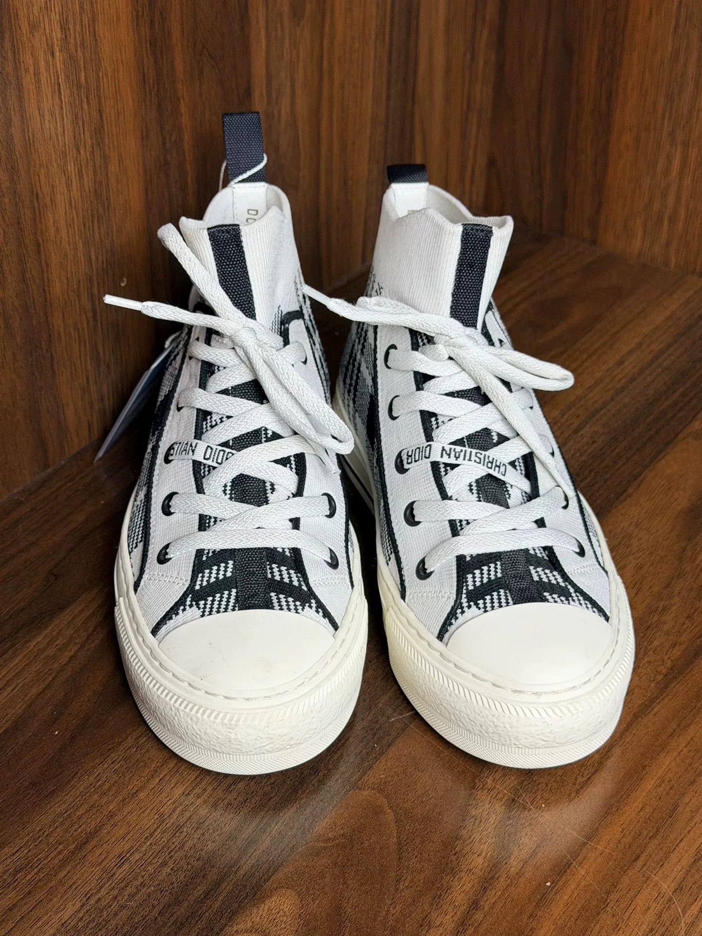 Dior Dior Casual Plaid Lowtop Sneakers it_34-5 Women Size US 4.5 / IT 34.5 - 2 Thumbnail