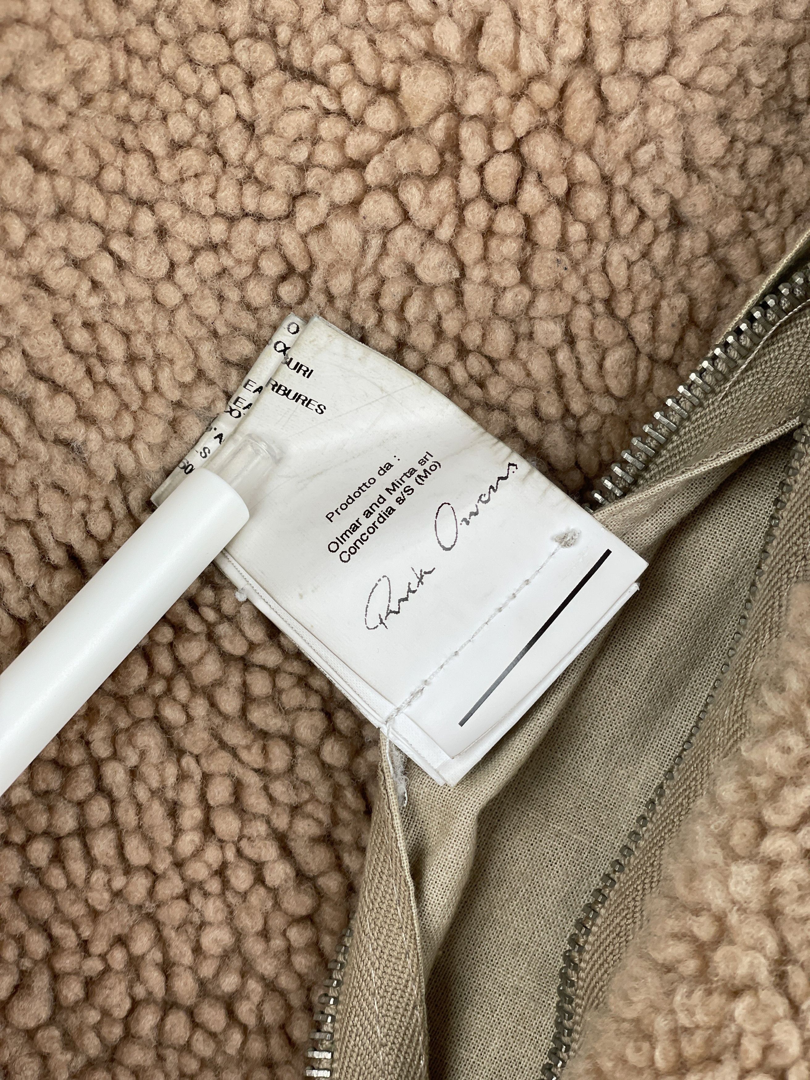 Rick Owens AW10 'Gleam' Belted Shearling Leather Jacket Size US S / EU 44-46 / 1 - 19 Thumbnail