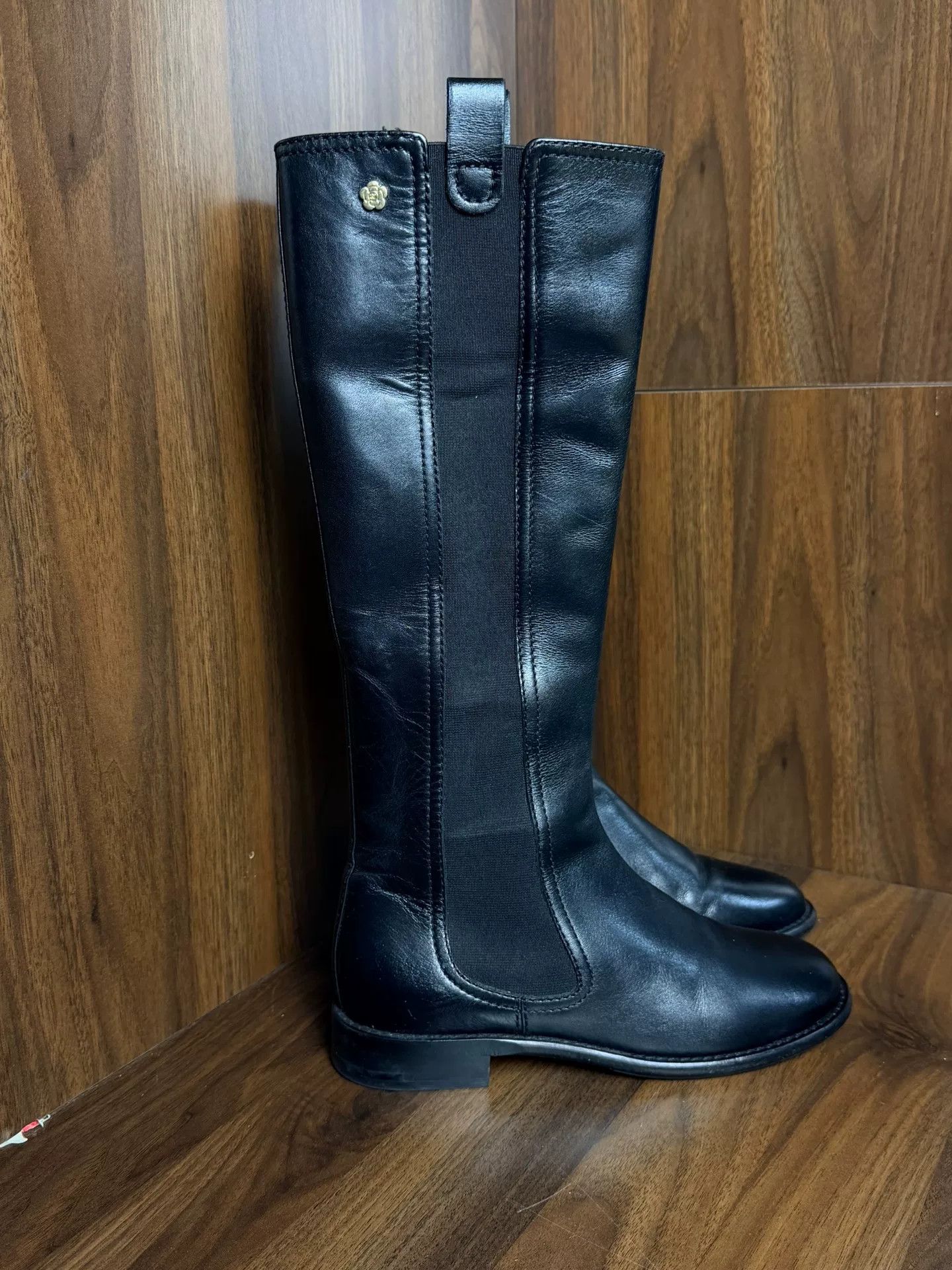 Chanel Chanel Leather Black Boots us_5-5 Women Size US 5.5 / IT 35.5 - 3 Thumbnail