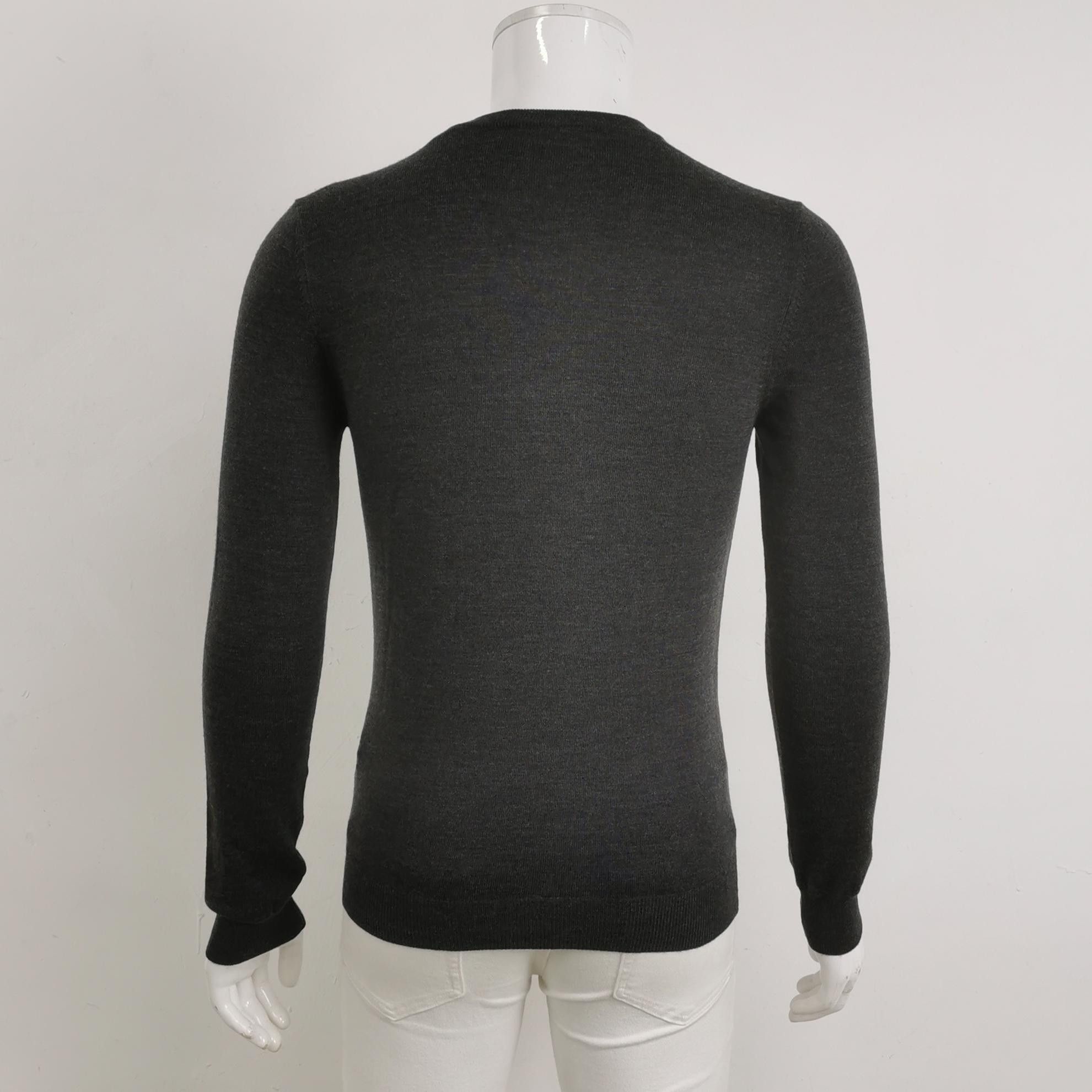 Gucci Gucci Contrast Stripe V-Neck Sweater US S Size US S / EU 44-46 / 1 - 2 Thumbnail
