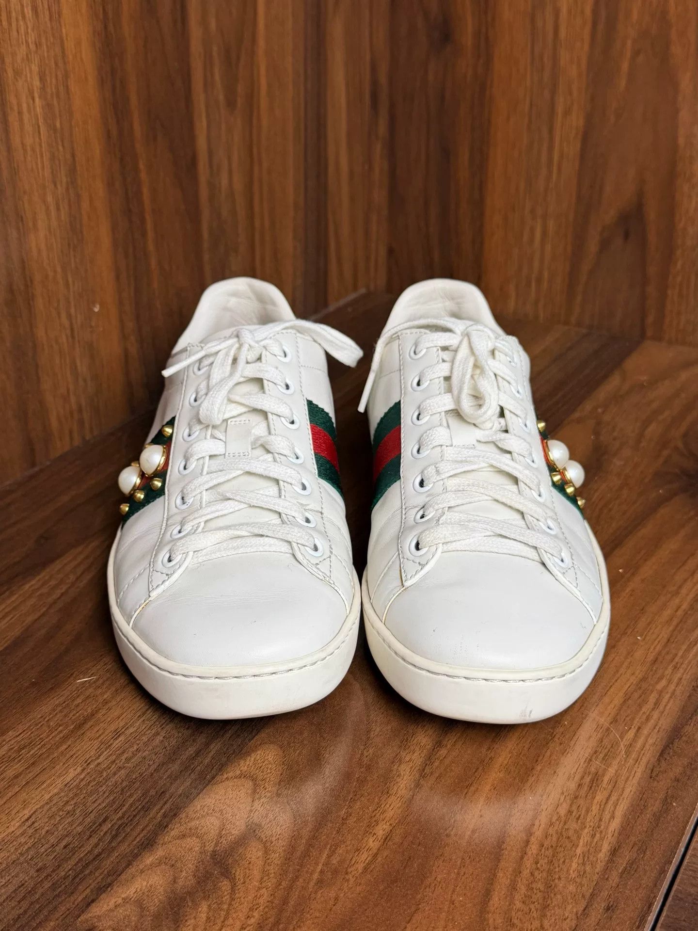 Gucci Gucci Lowtop Sneakers us_7-5 Women Size US 7.5 / IT 37.5 - 2 Thumbnail