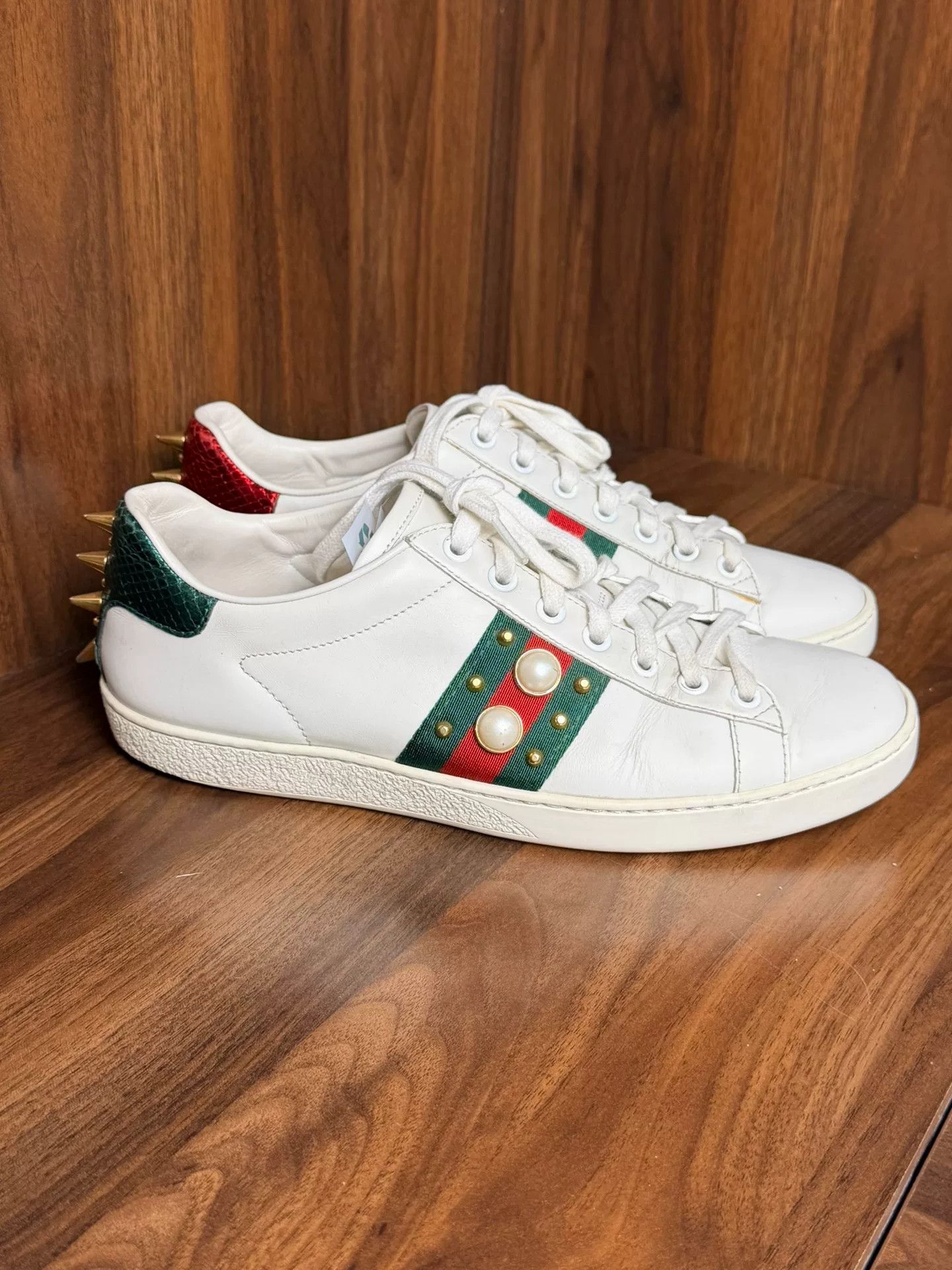 Gucci Gucci Lowtop Sneakers us_7-5 Women Size US 7.5 / IT 37.5 - 3 Thumbnail