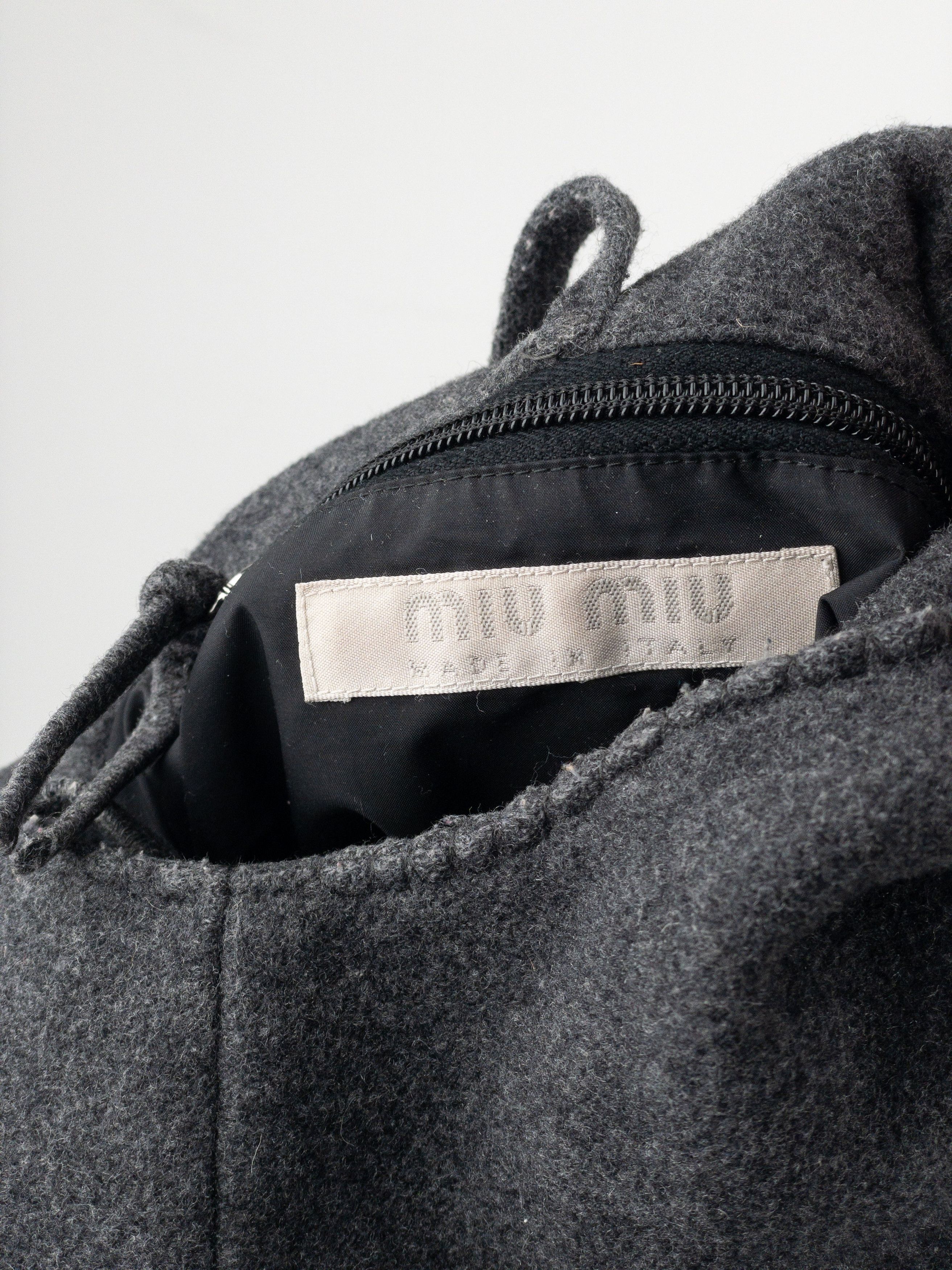 Miu Miu AW99 Felt Bow Hobo Shoulder Bag Size ONE SIZE - 9 Thumbnail