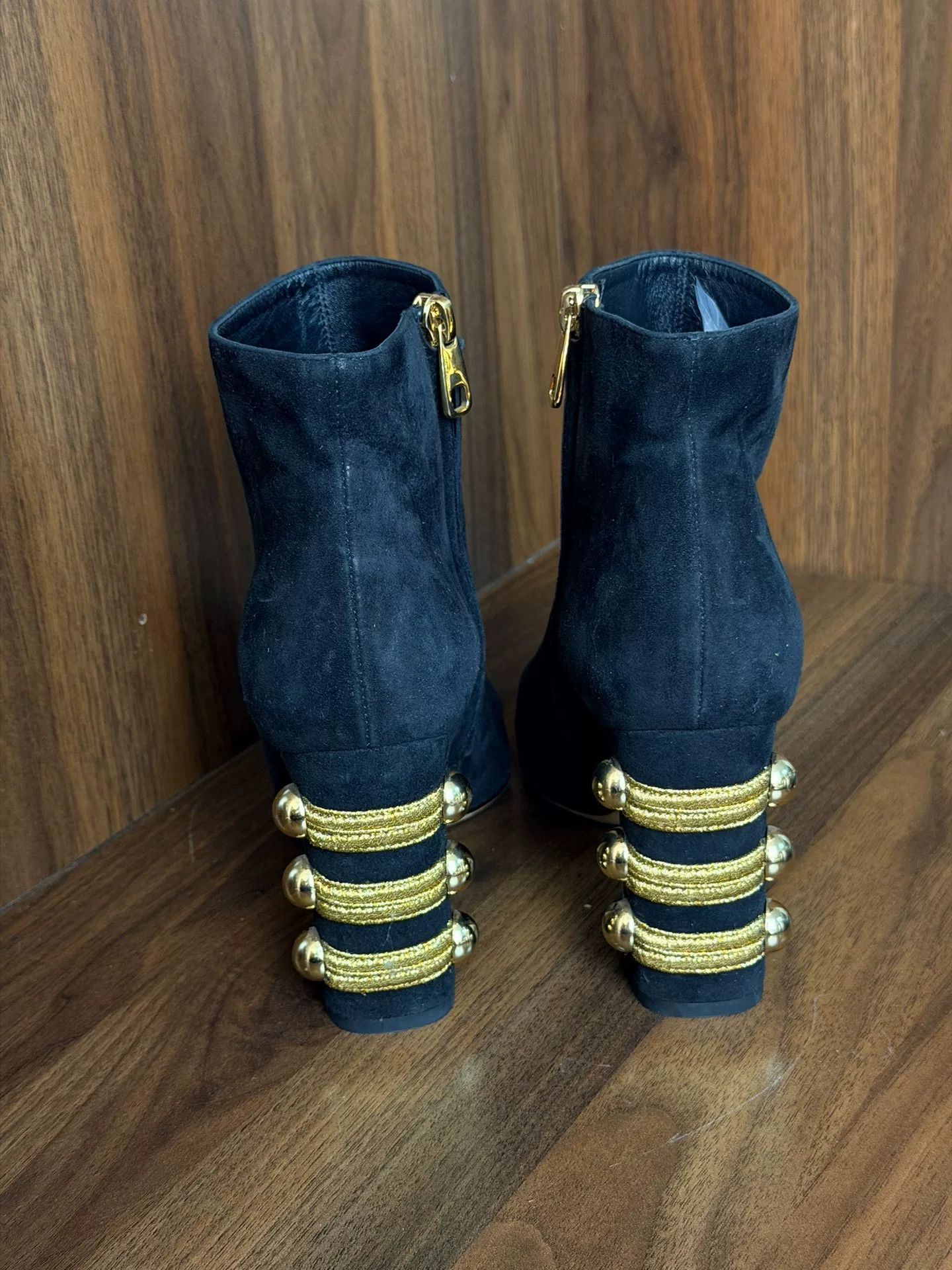 Dolce & Gabbana Dolce & Gabbana Black Boots us_7 Women Size US 7 / IT 37 - 3 Thumbnail