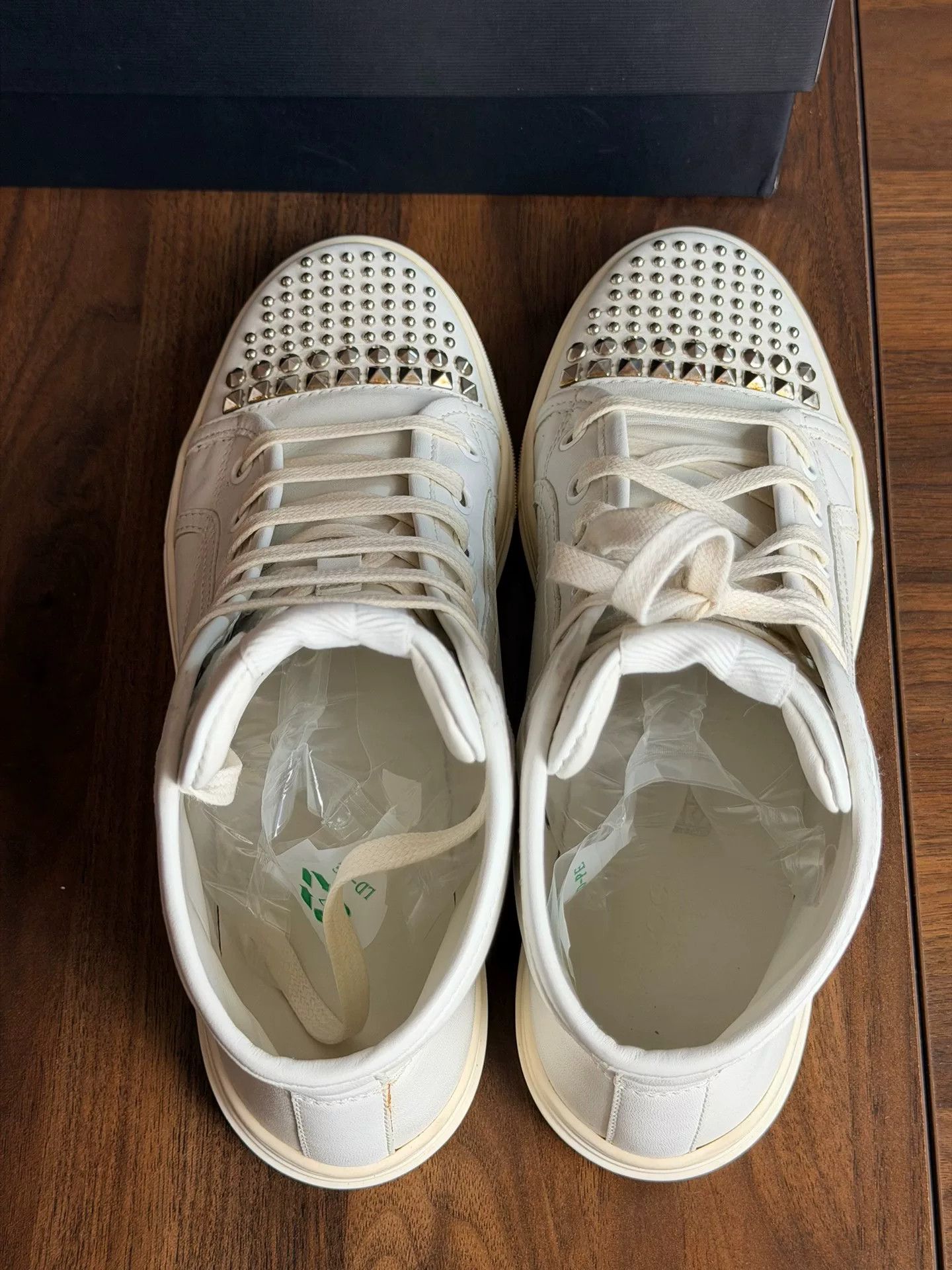 Gucci Gucci White Hitop Sneakers us_6 Women Size US 6 / IT 36 - 6 Thumbnail