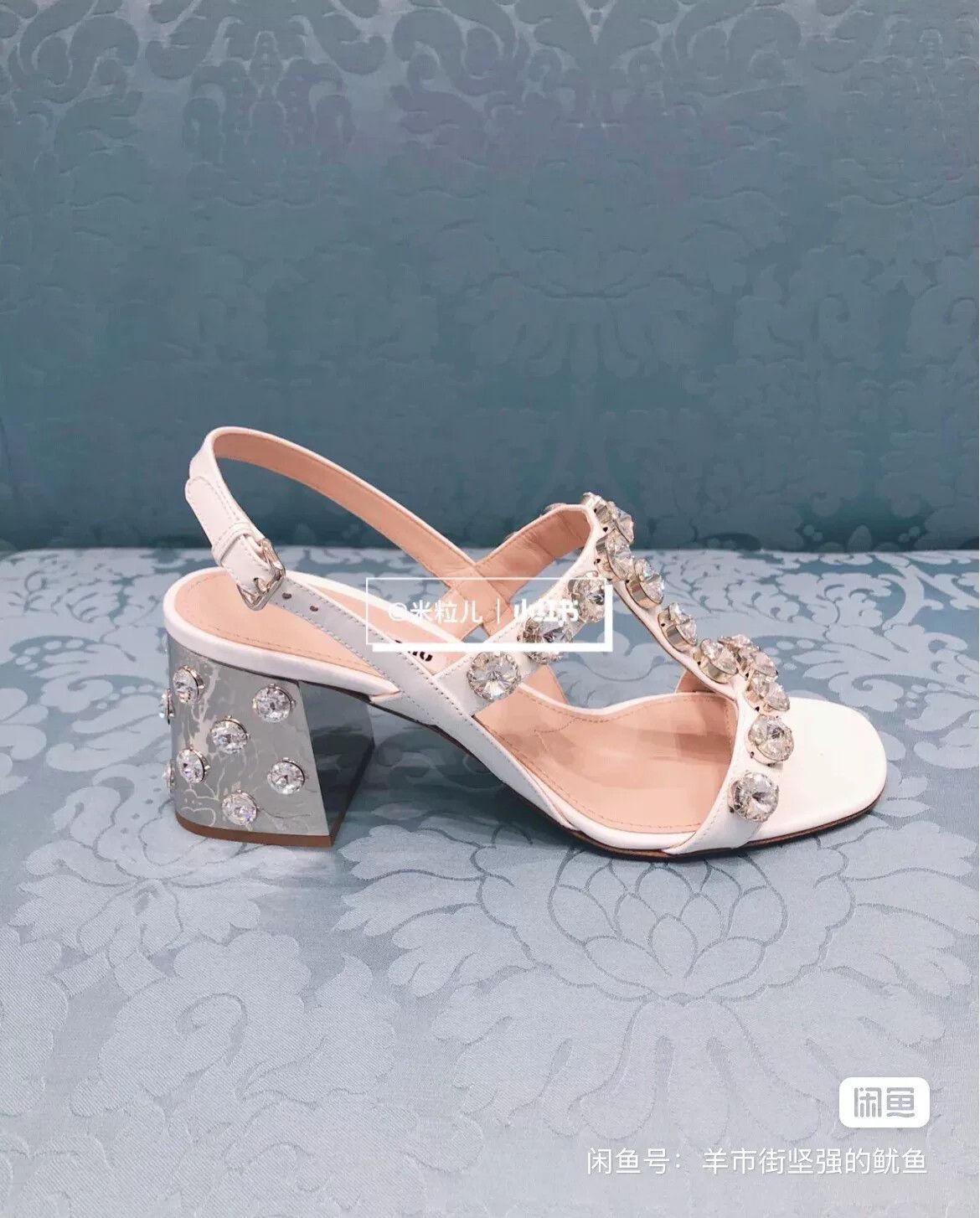Miu Miu Miu Miu Leather Sandals us_5 Women Size US 5 / IT 35 - 3 Thumbnail
