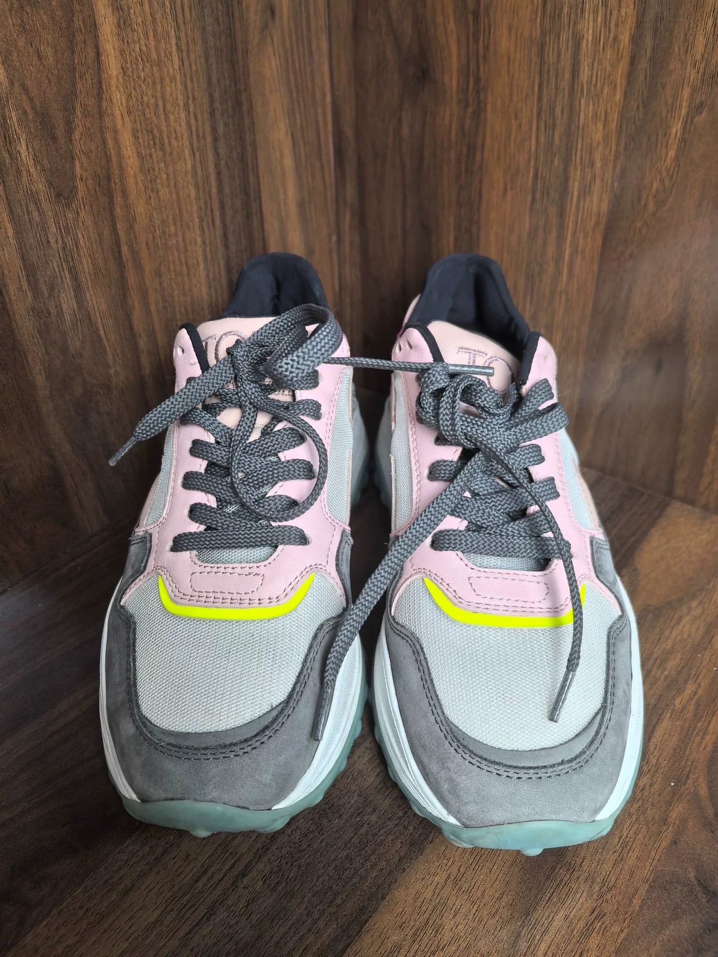 Tod's Tod's Patchwork Pink Lowtop Sneakers it_34 Women Size US 4 / IT 34 - 2 Thumbnail