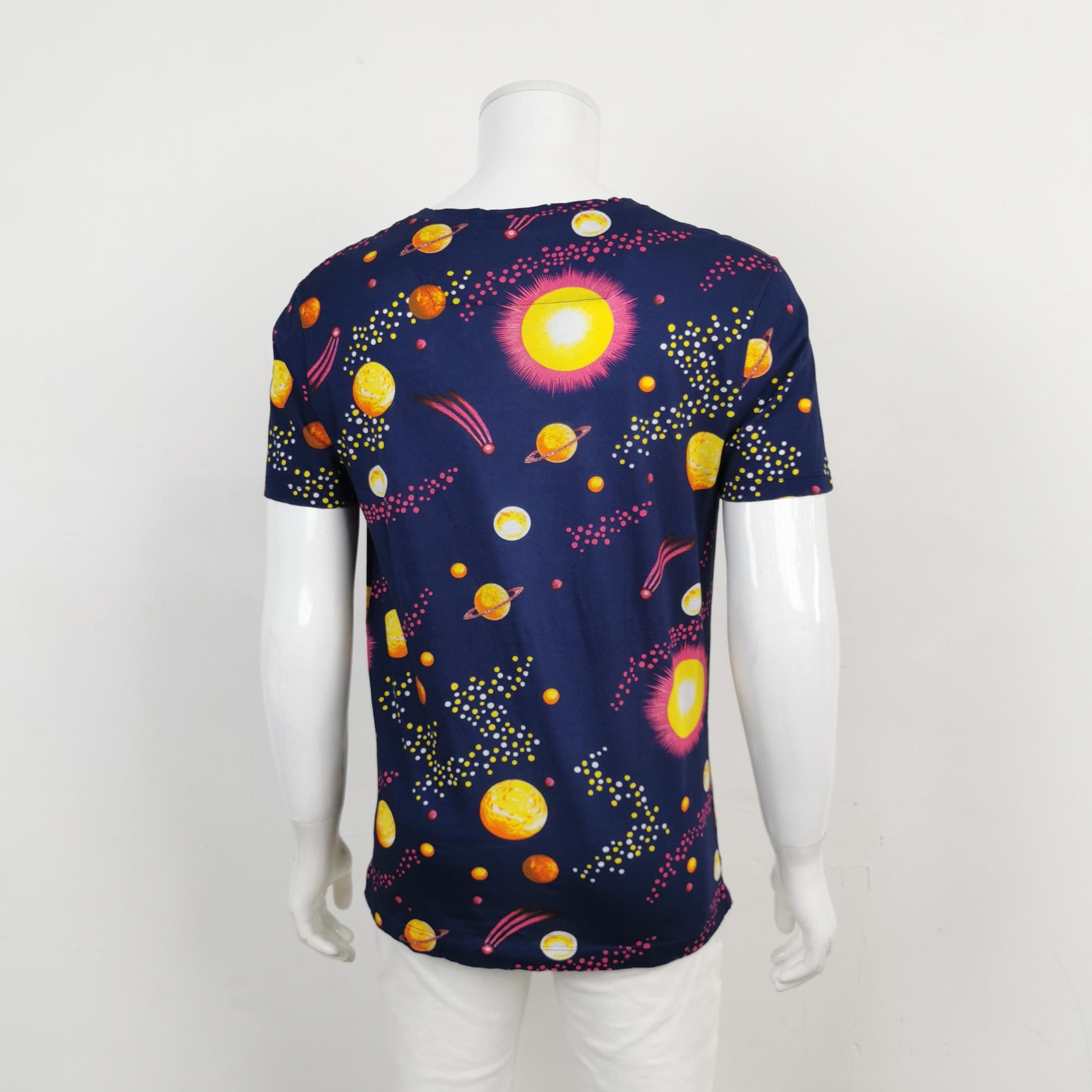 Gucci Gucci Eagle Planet Print T-Shirt US M Size US M / EU 48-50 / 2 - 2 Thumbnail