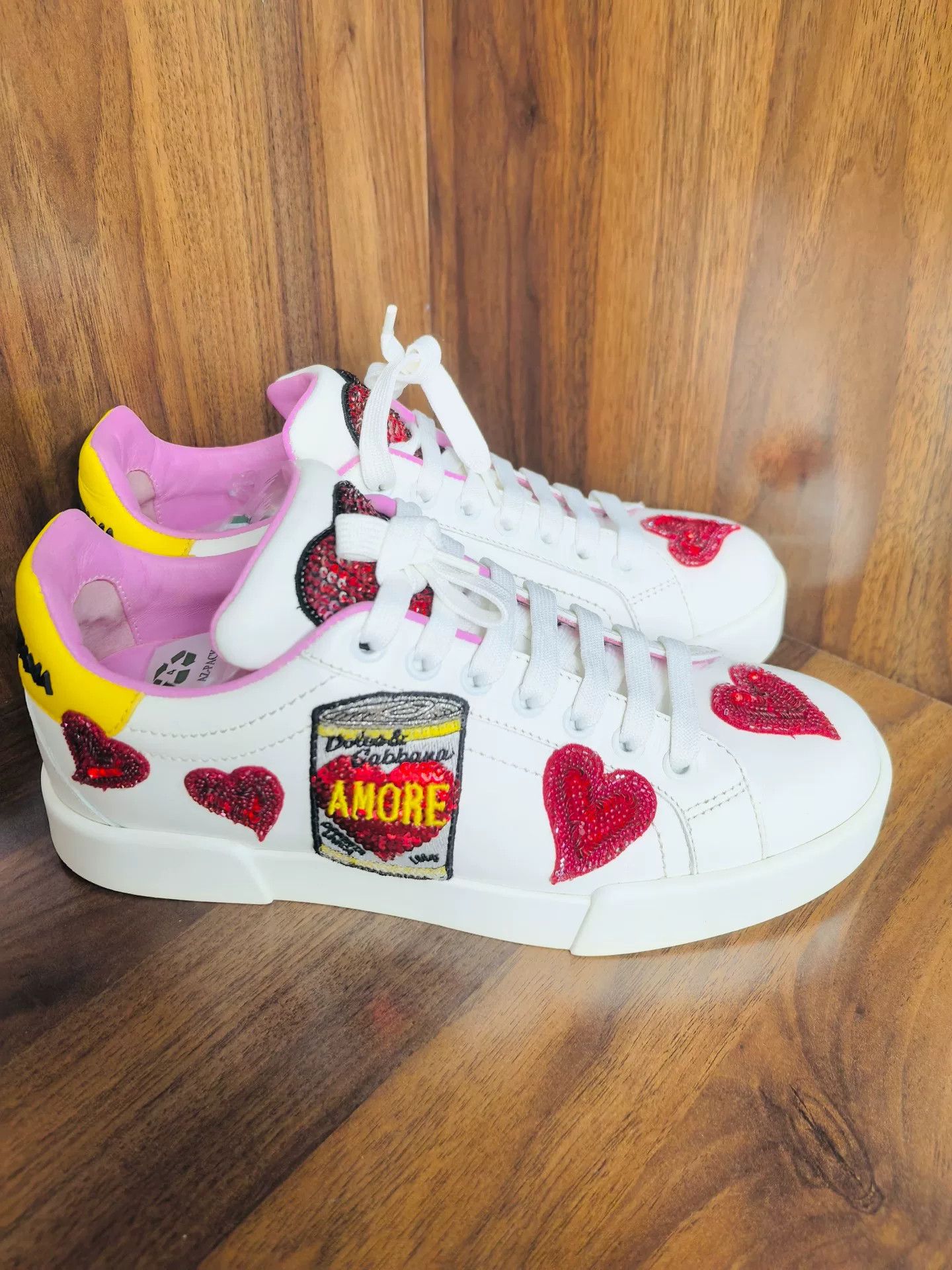 Dolce & Gabbana Dolce & Gabbana Limited Multi Lowtop Sneakers us_7 Women Size US 7 / IT 37 - 2 Thumbnail