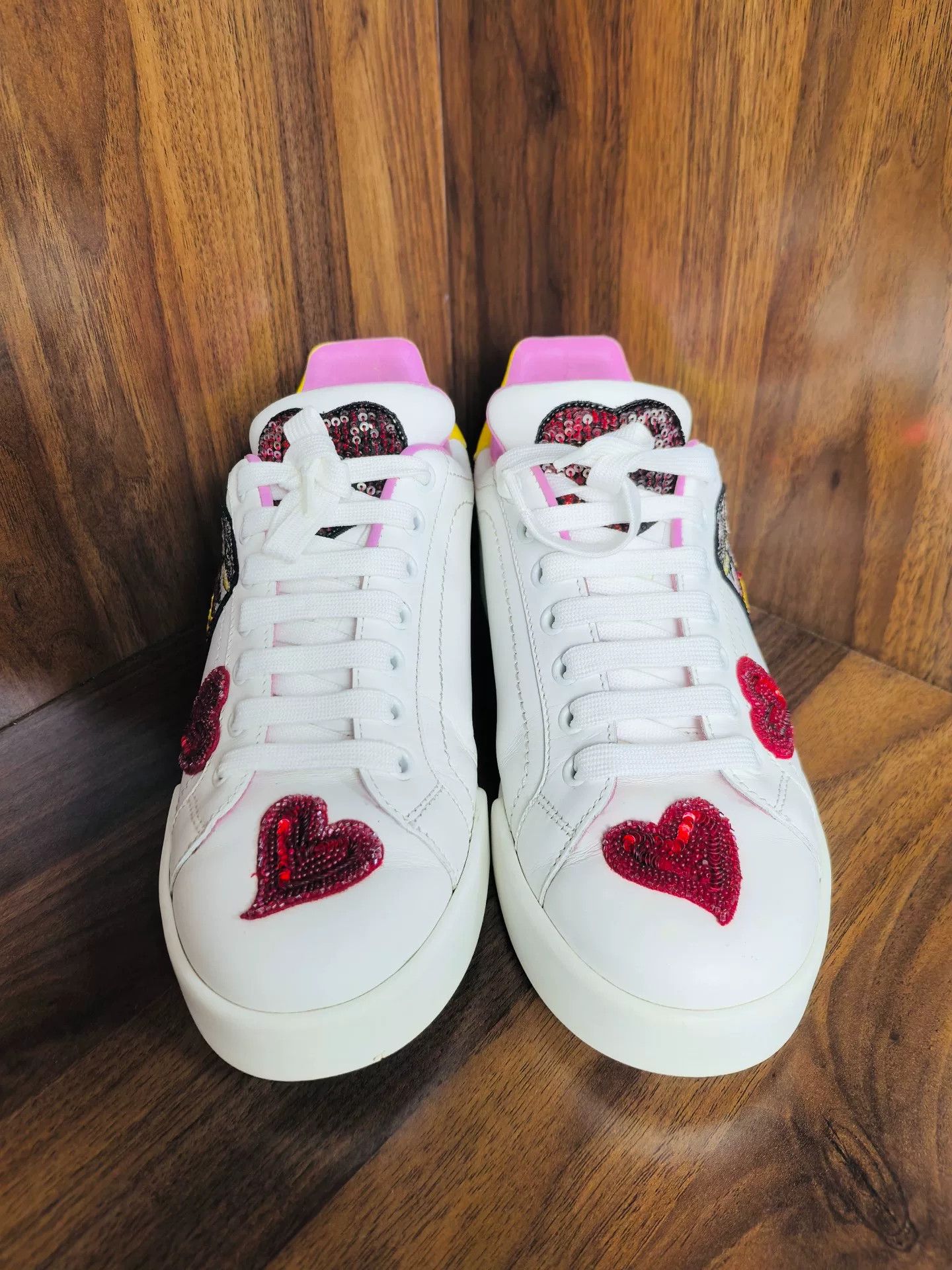 Dolce & Gabbana Dolce & Gabbana Limited Multi Lowtop Sneakers us_7 Women Size US 7 / IT 37 - 3 Thumbnail