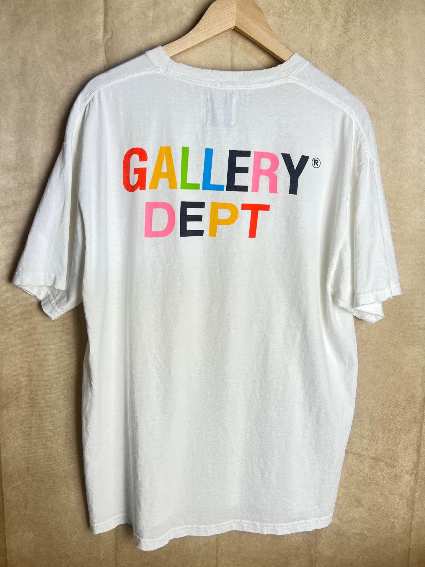 Gallery Dept. Gallery Dept. Retro Rainbow Multi T-Shirt l Men Size US L / EU 52-54 / 3 - 3 Thumbnail