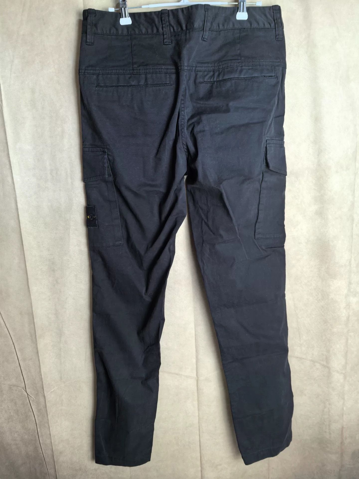 Stone Island Stone Island Washed Black Casual Pants 29 Men Size US 29 - 2 Thumbnail
