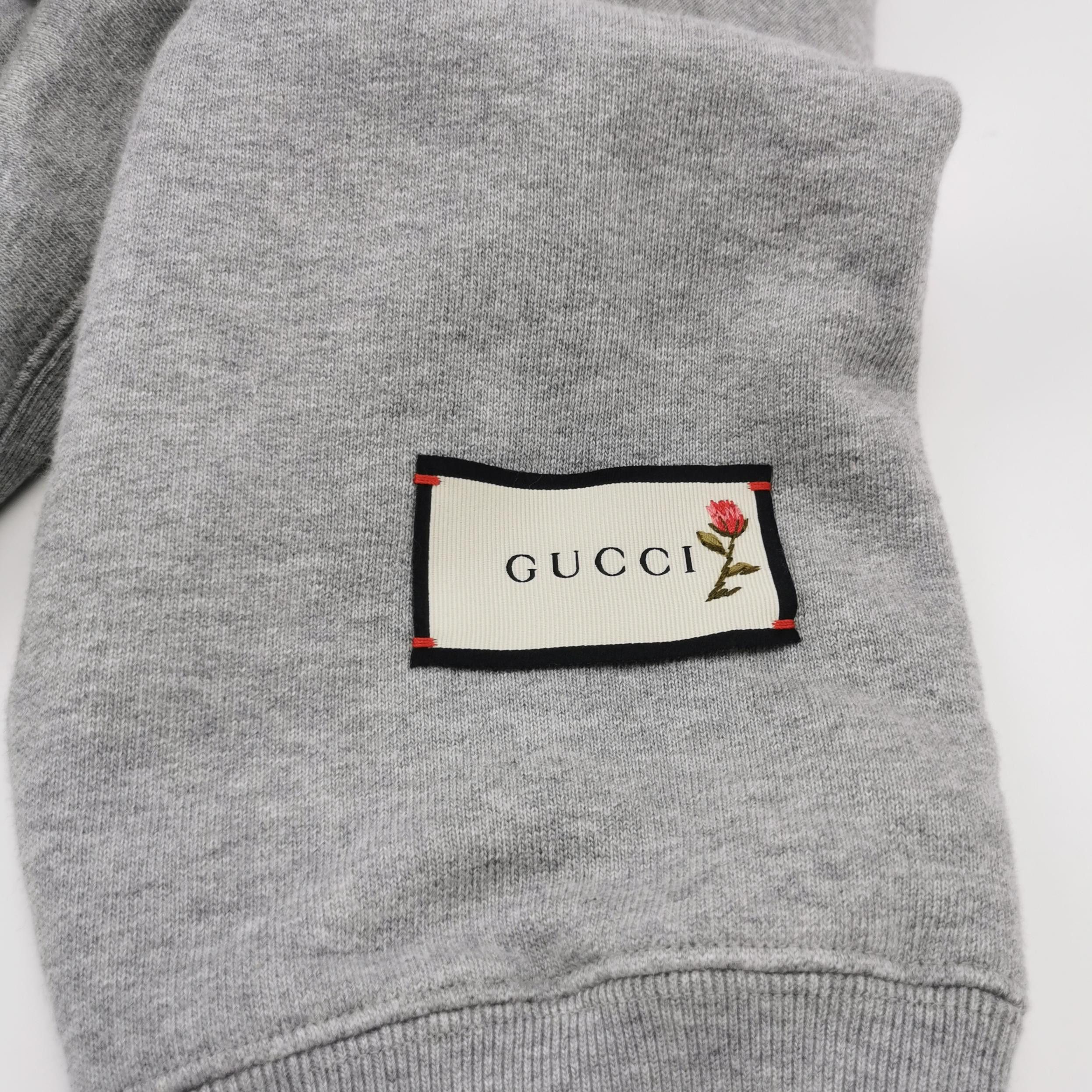 Gucci Gucci The Face Graphic Logo Hoodie Size L Size US L / EU 52-54 / 3 - 4 Thumbnail
