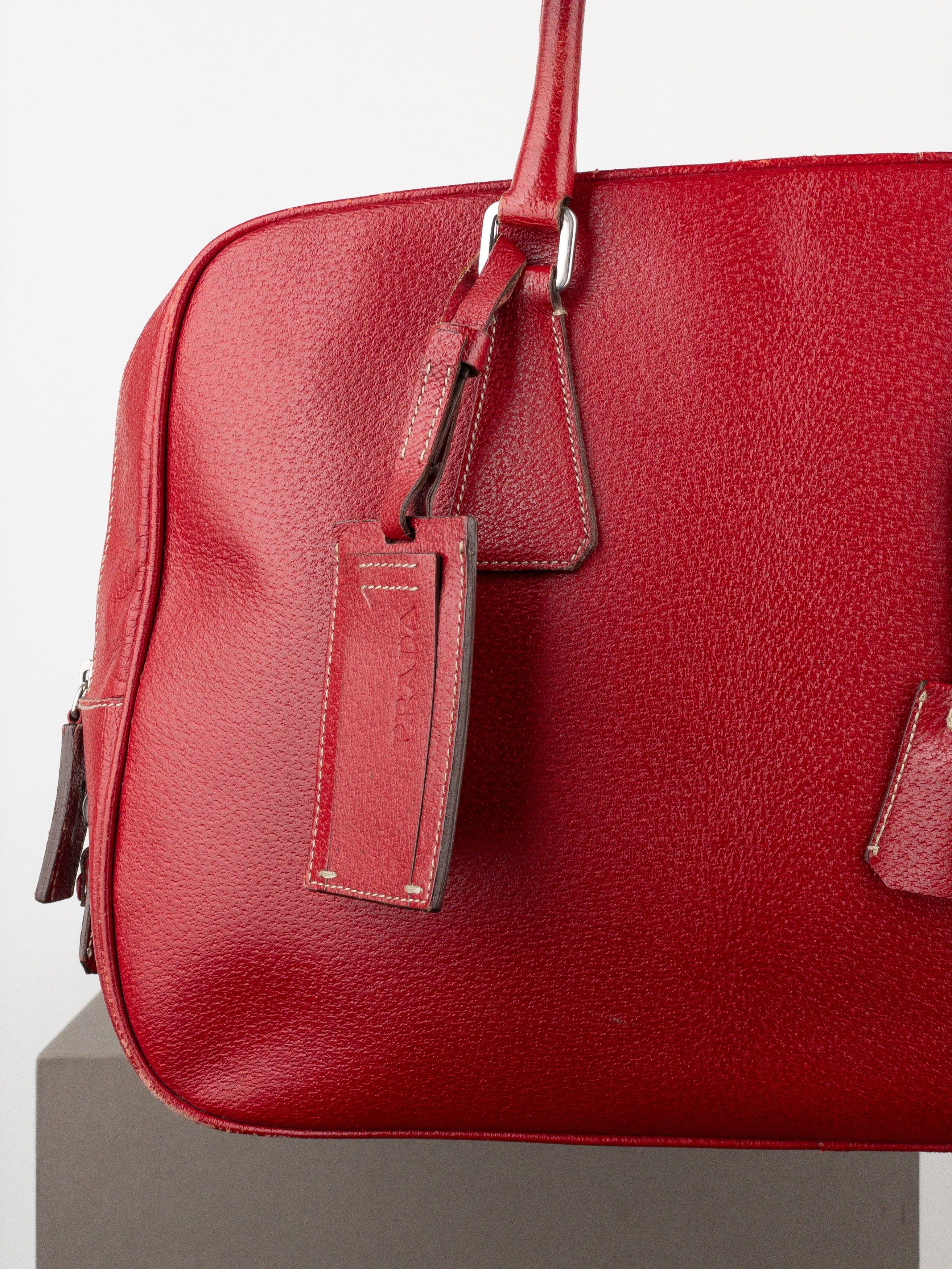 Prada 2000s Bauletto Handbag Size ONE SIZE - 8 Thumbnail