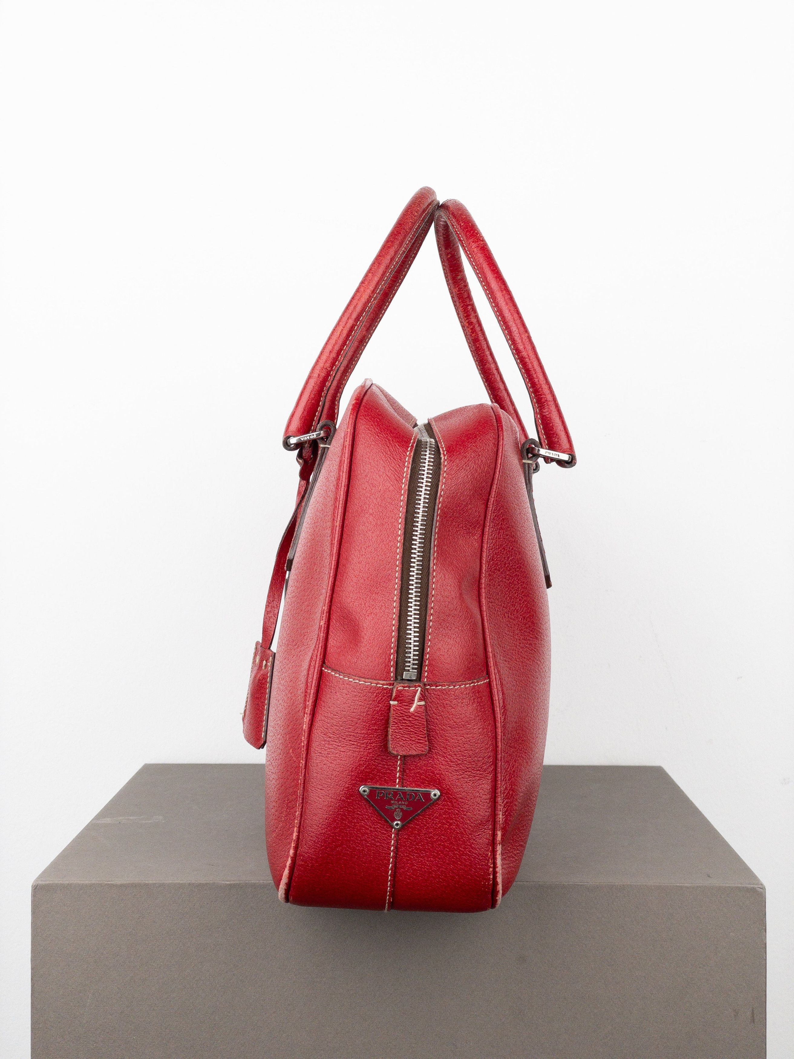 Prada 2000s Bauletto Handbag Size ONE SIZE - 5 Thumbnail