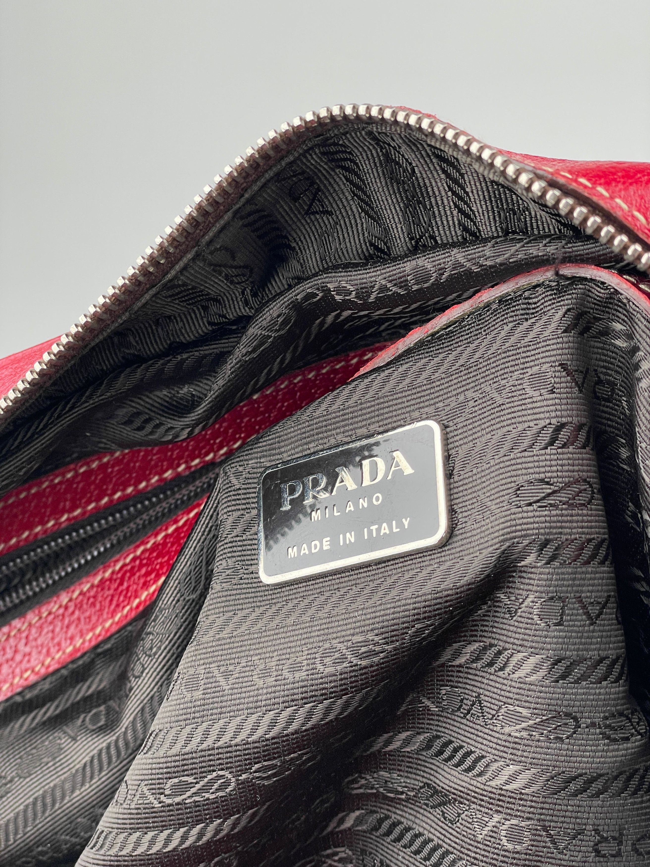 Prada 2000s Bauletto Handbag Size ONE SIZE - 16 Thumbnail