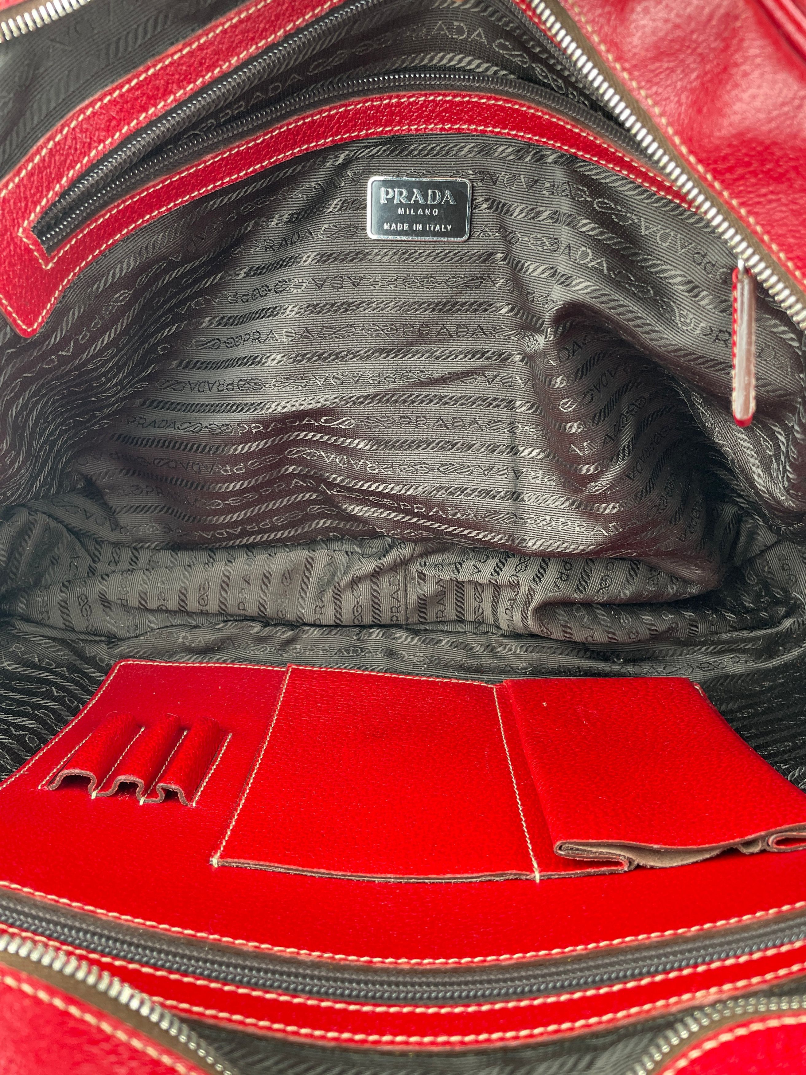 Prada 2000s Bauletto Handbag Size ONE SIZE - 17 Thumbnail