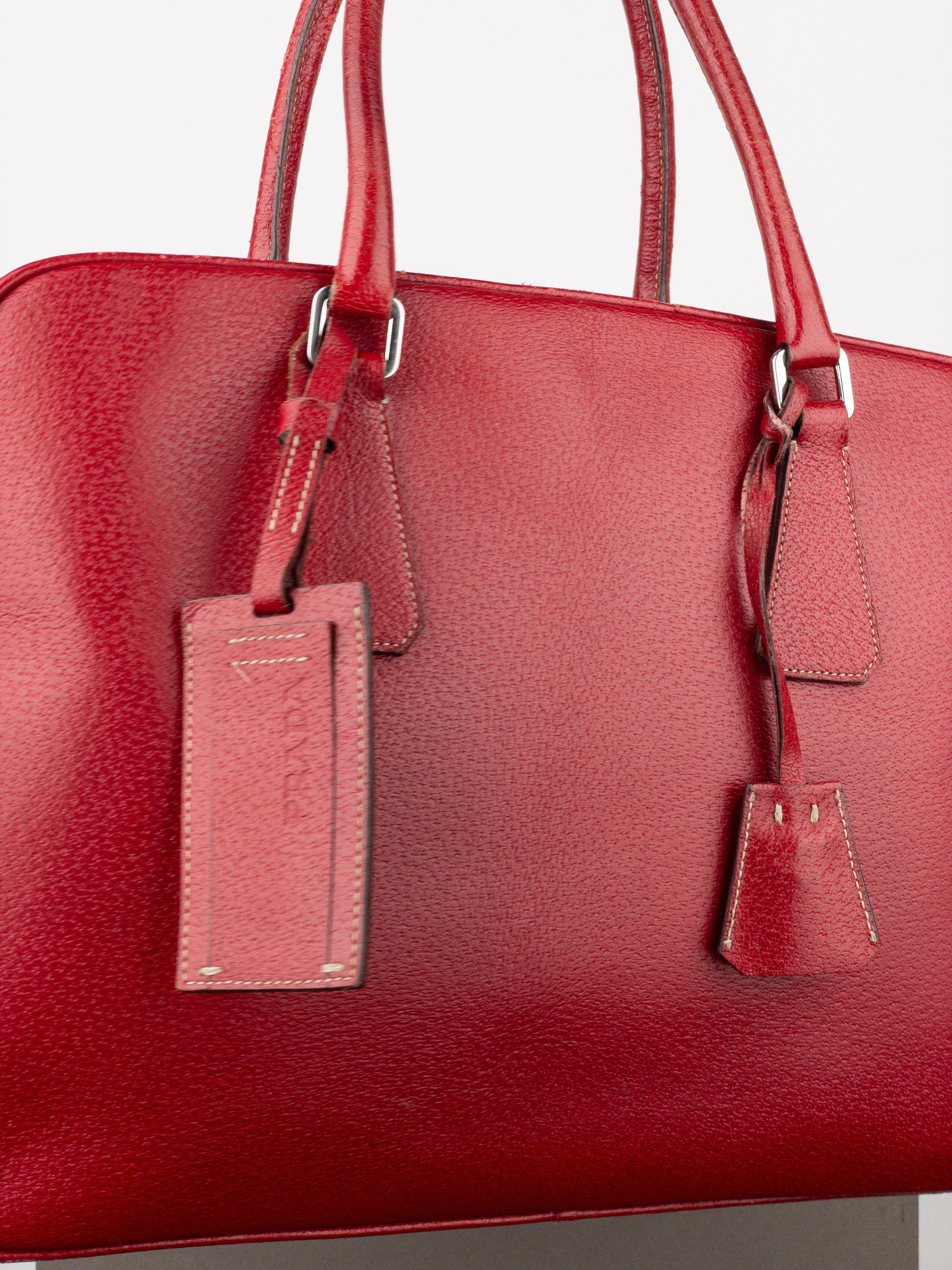 Prada 2000s Bauletto Handbag Size ONE SIZE - 11 Thumbnail