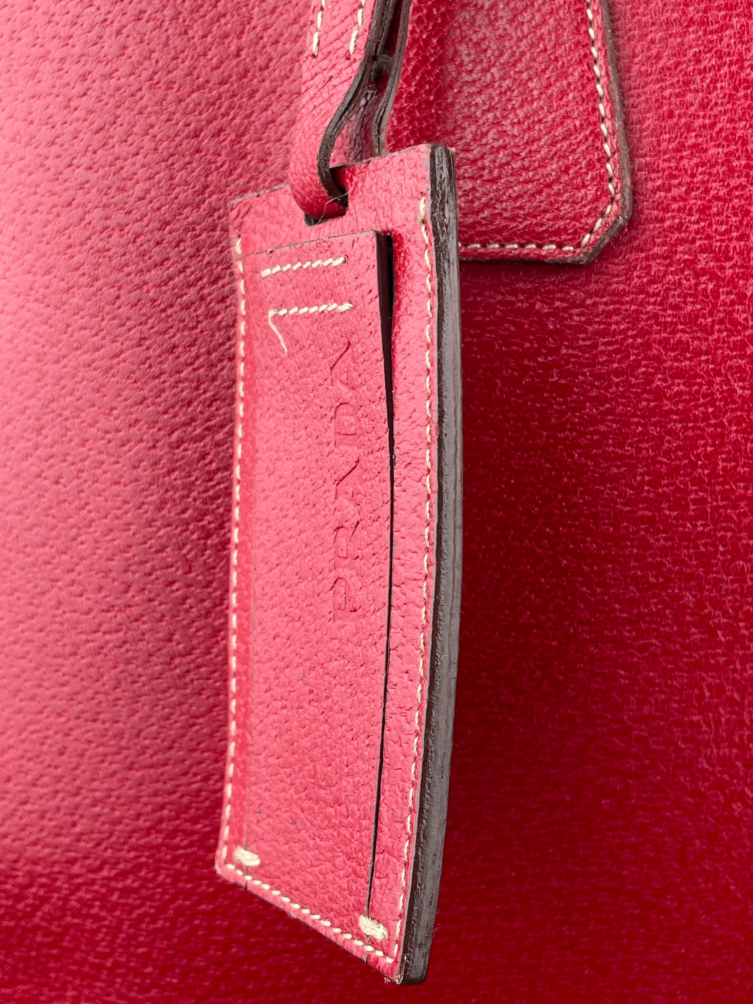 Prada 2000s Bauletto Handbag Size ONE SIZE - 13 Thumbnail