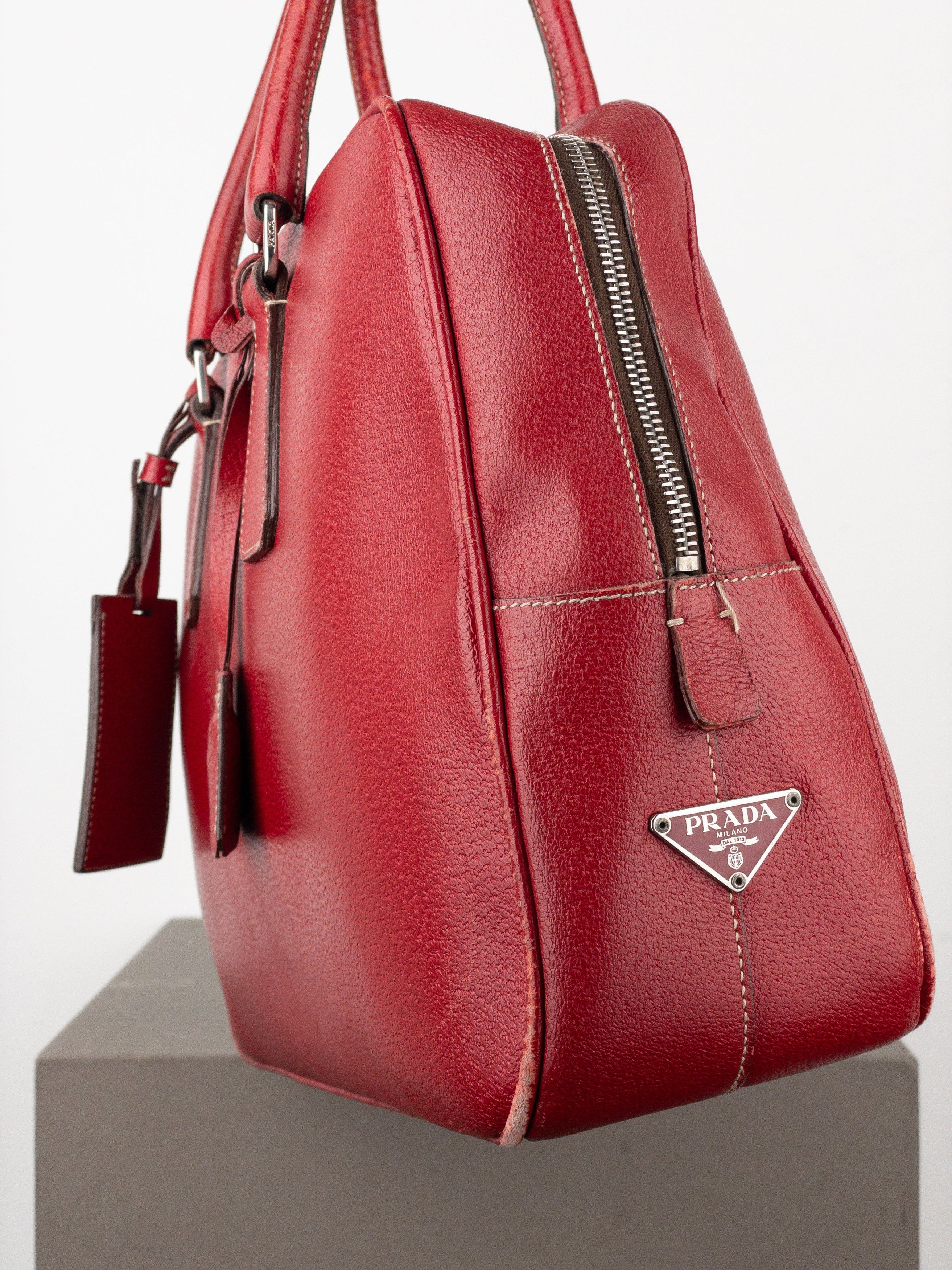 Prada 2000s Bauletto Handbag Size ONE SIZE - 10 Thumbnail