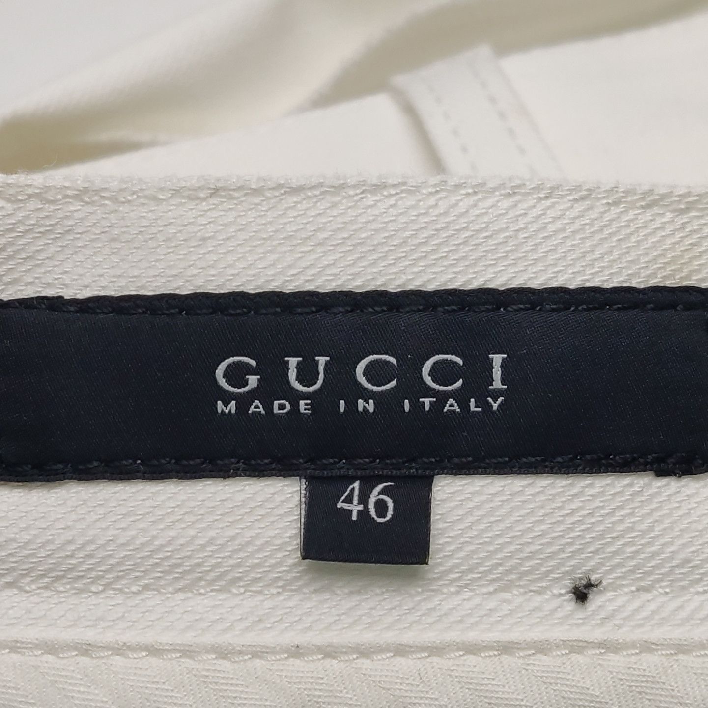 Gucci Gucci White Cotton Casual Pants 30 Size US 30 / EU 46 - 5 Thumbnail