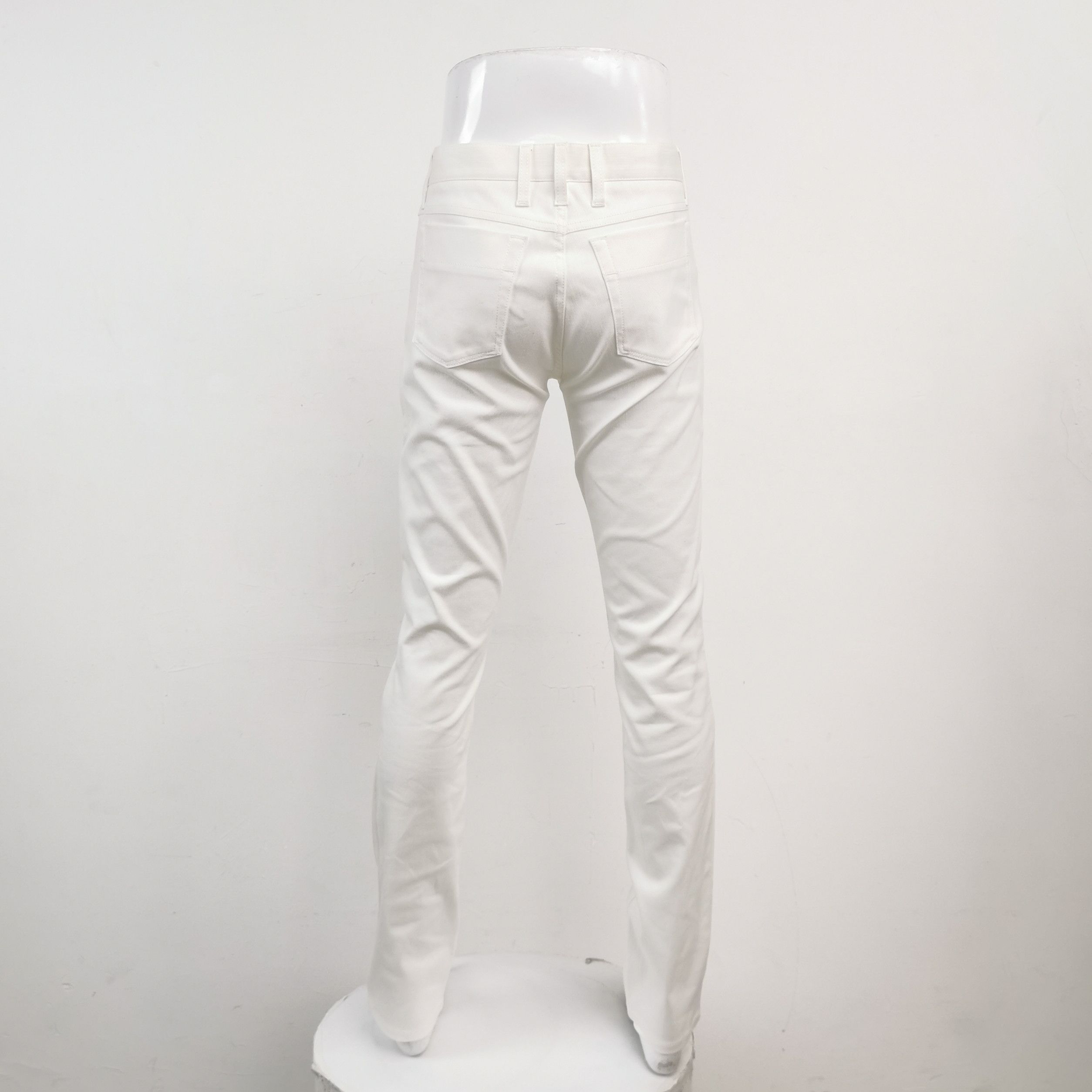 Gucci Gucci White Cotton Casual Pants 30 Size US 30 / EU 46 - 2 Thumbnail