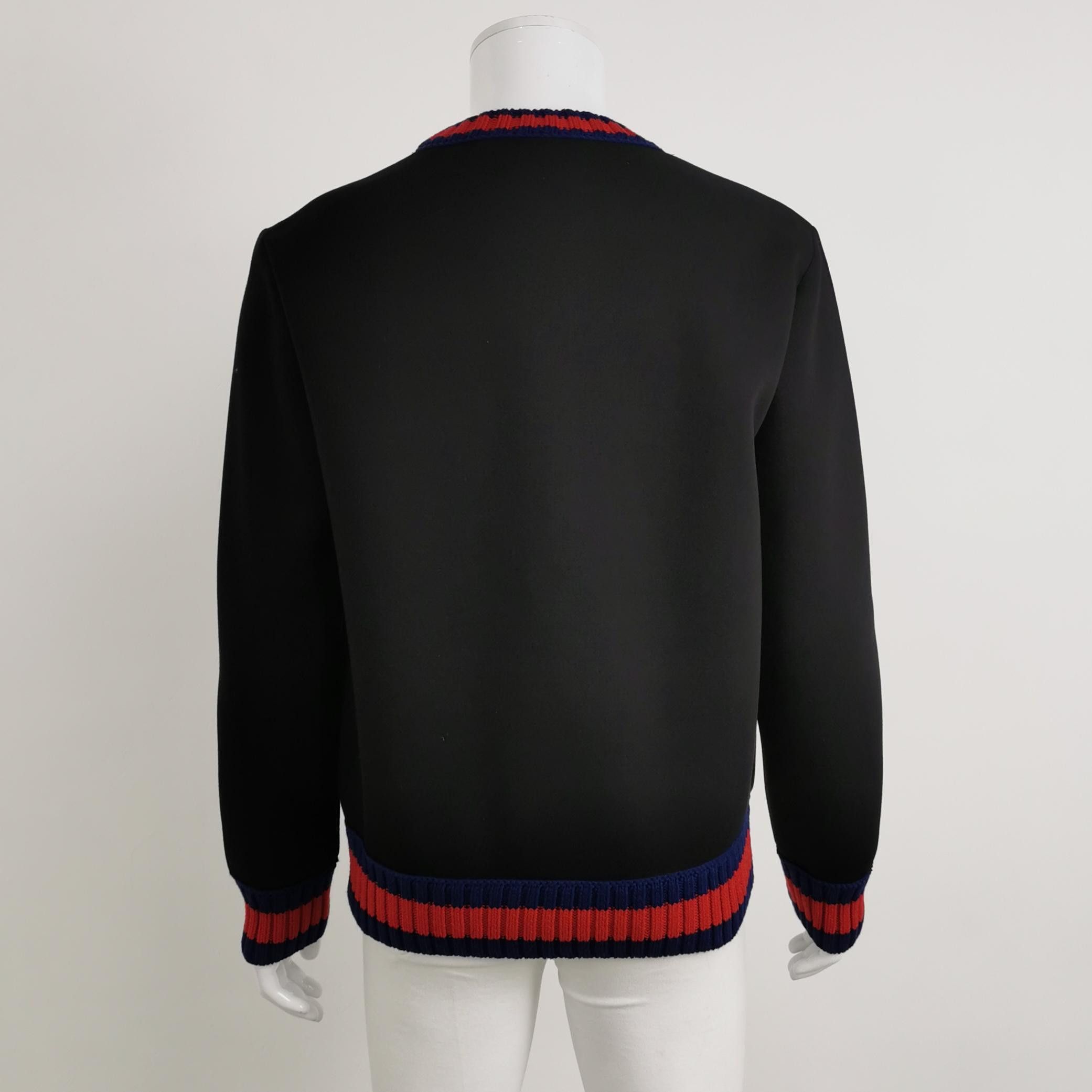 Gucci Gucci Diamond GG Graphic Web Sweatshirt L Size US L / EU 52-54 / 3 - 2 Thumbnail