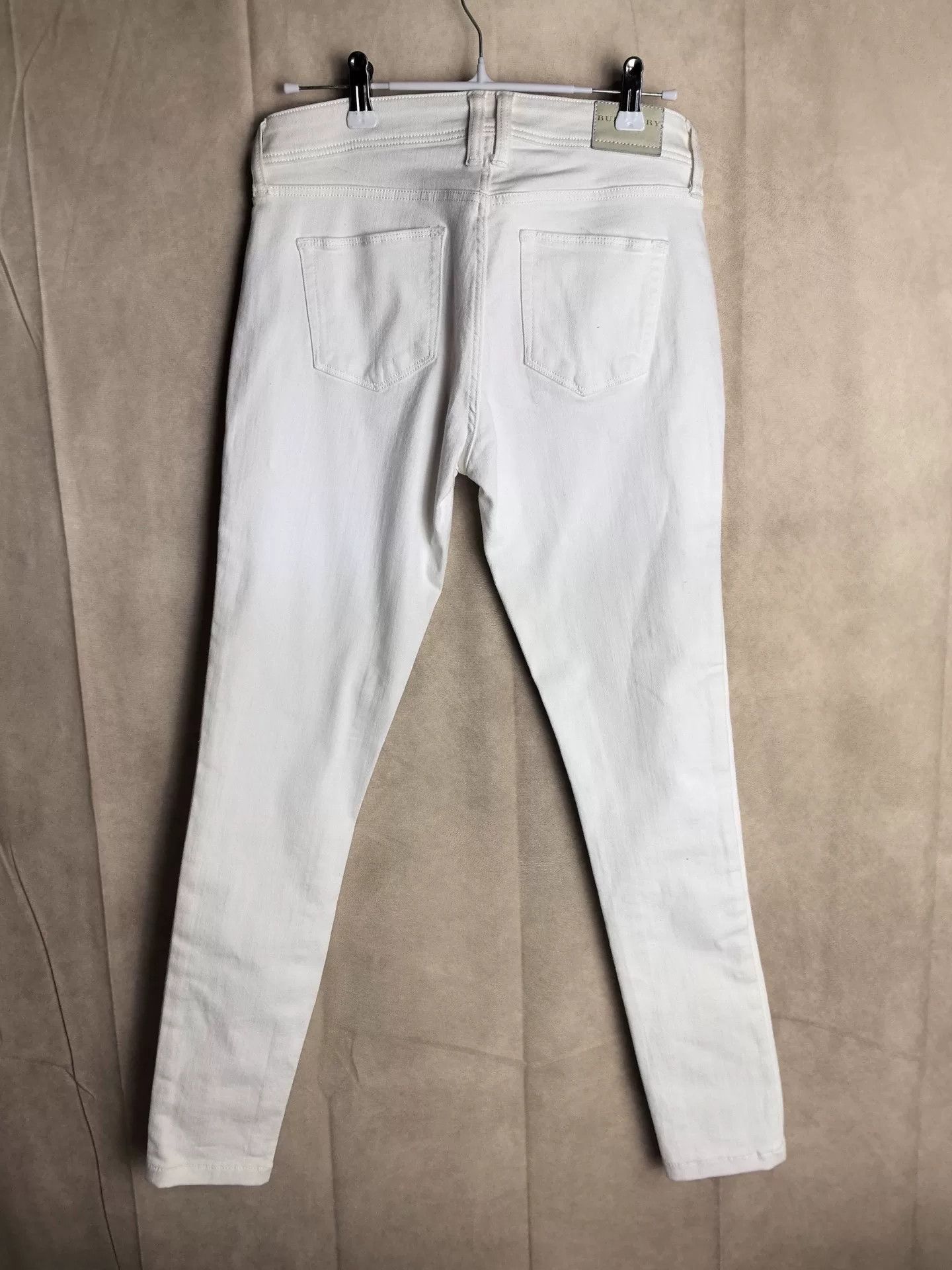Burberry Burberry Denim White Jeans 36 Women Size 36" / US 14 / IT 50 - 2 Thumbnail
