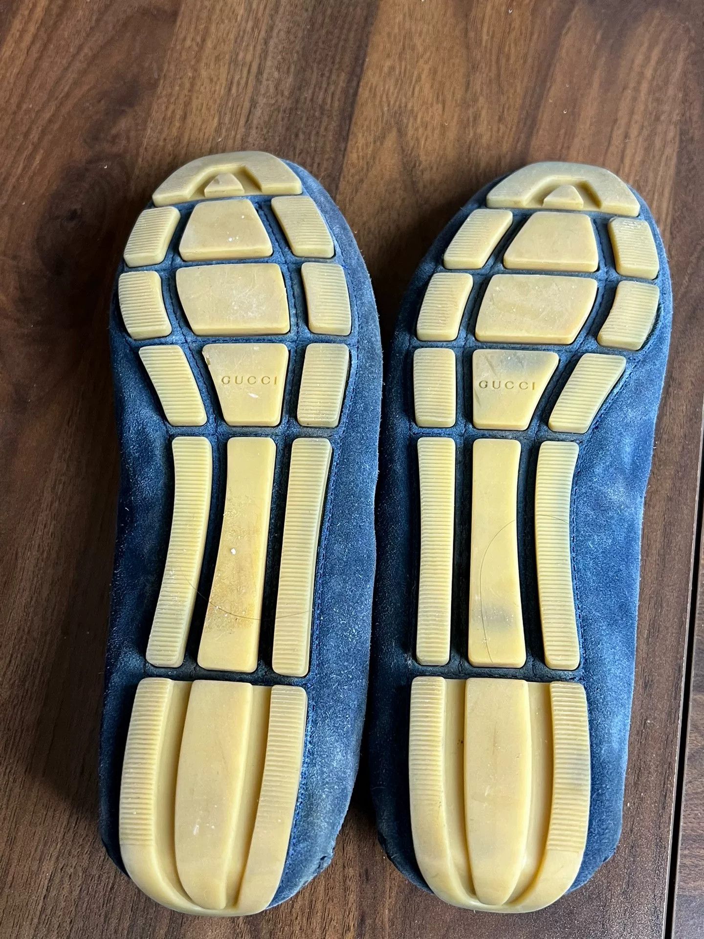 Gucci Gucci Suede Blue Lowtop Sneakers us_6 Women Size US 6 / IT 36 - 5 Thumbnail