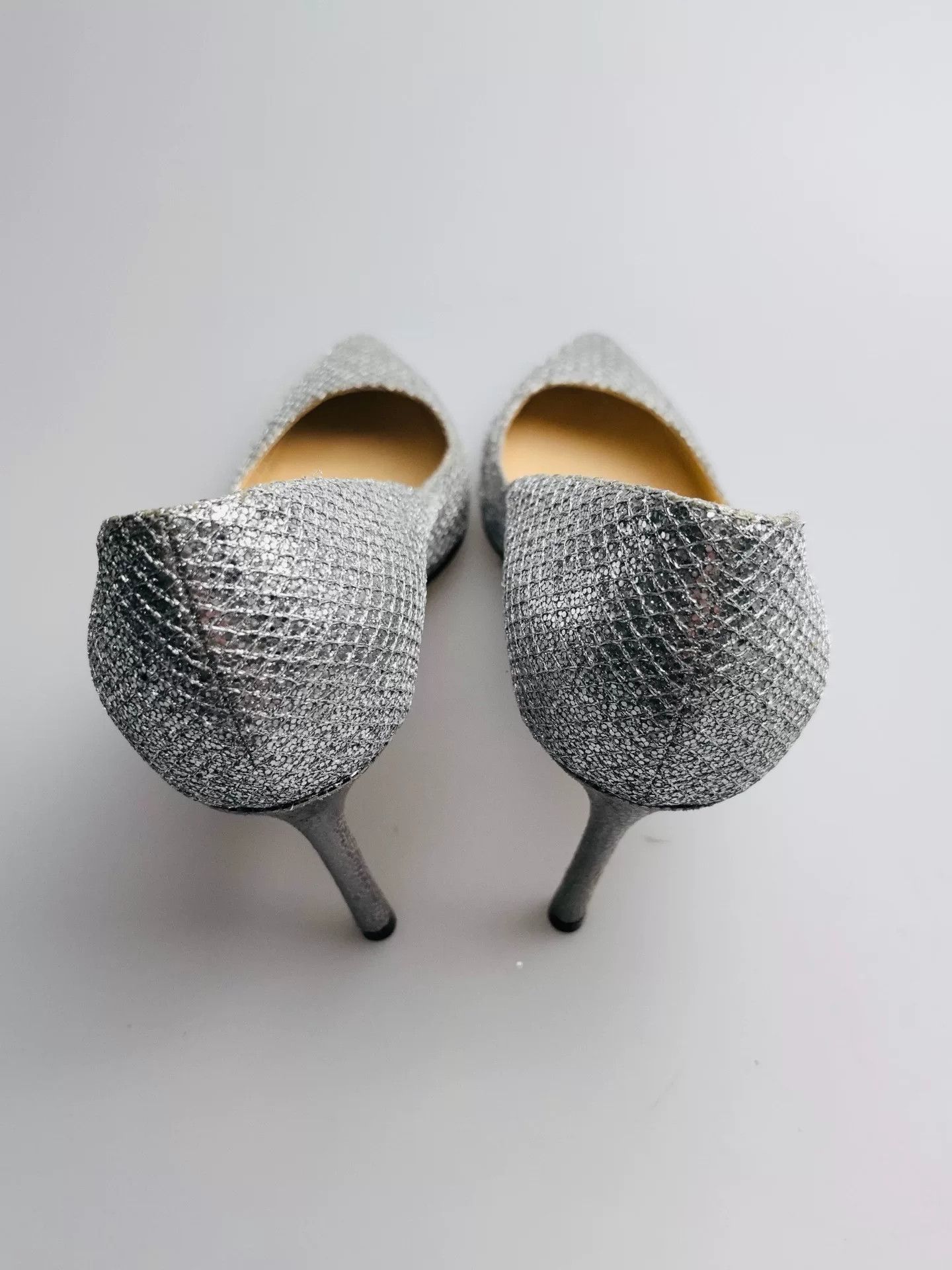 Jimmy Choo Jimmy Choo Silver Lowtop Sneakers us_5-5 Women Size US 5.5 / IT 35.5 - 3 Thumbnail