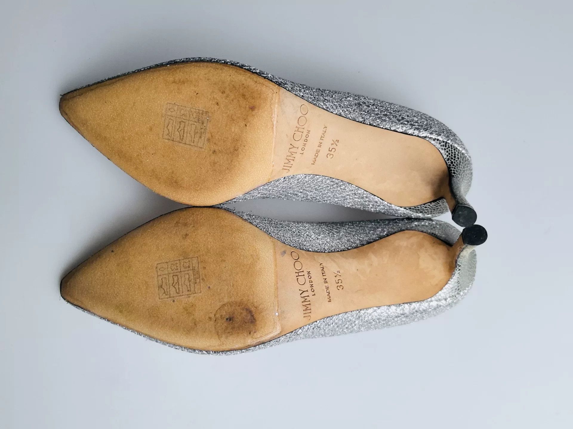 Jimmy Choo Jimmy Choo Silver Lowtop Sneakers us_5-5 Women Size US 5.5 / IT 35.5 - 4 Thumbnail