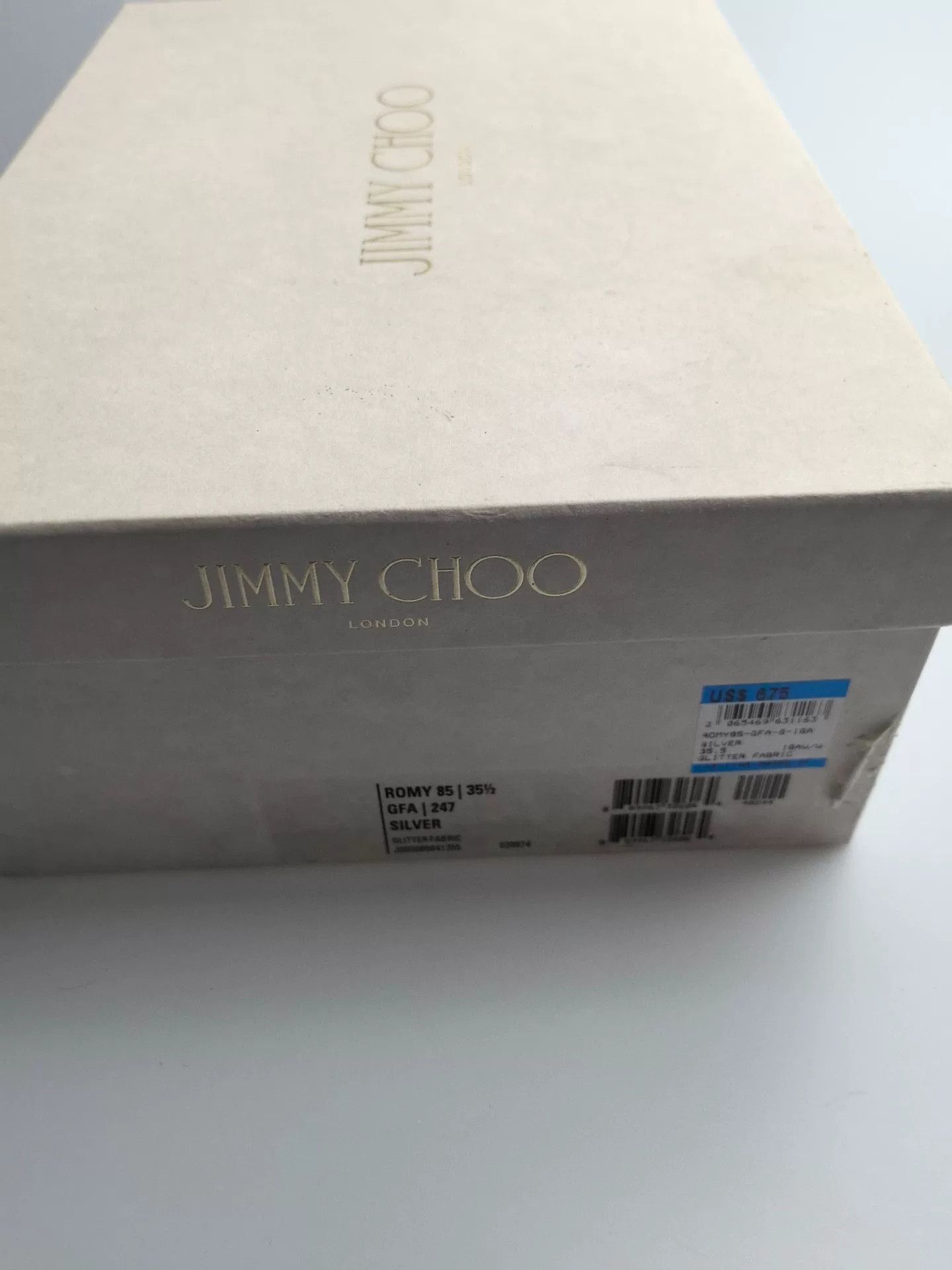 Jimmy Choo Jimmy Choo Silver Lowtop Sneakers us_5-5 Women Size US 5.5 / IT 35.5 - 5 Thumbnail
