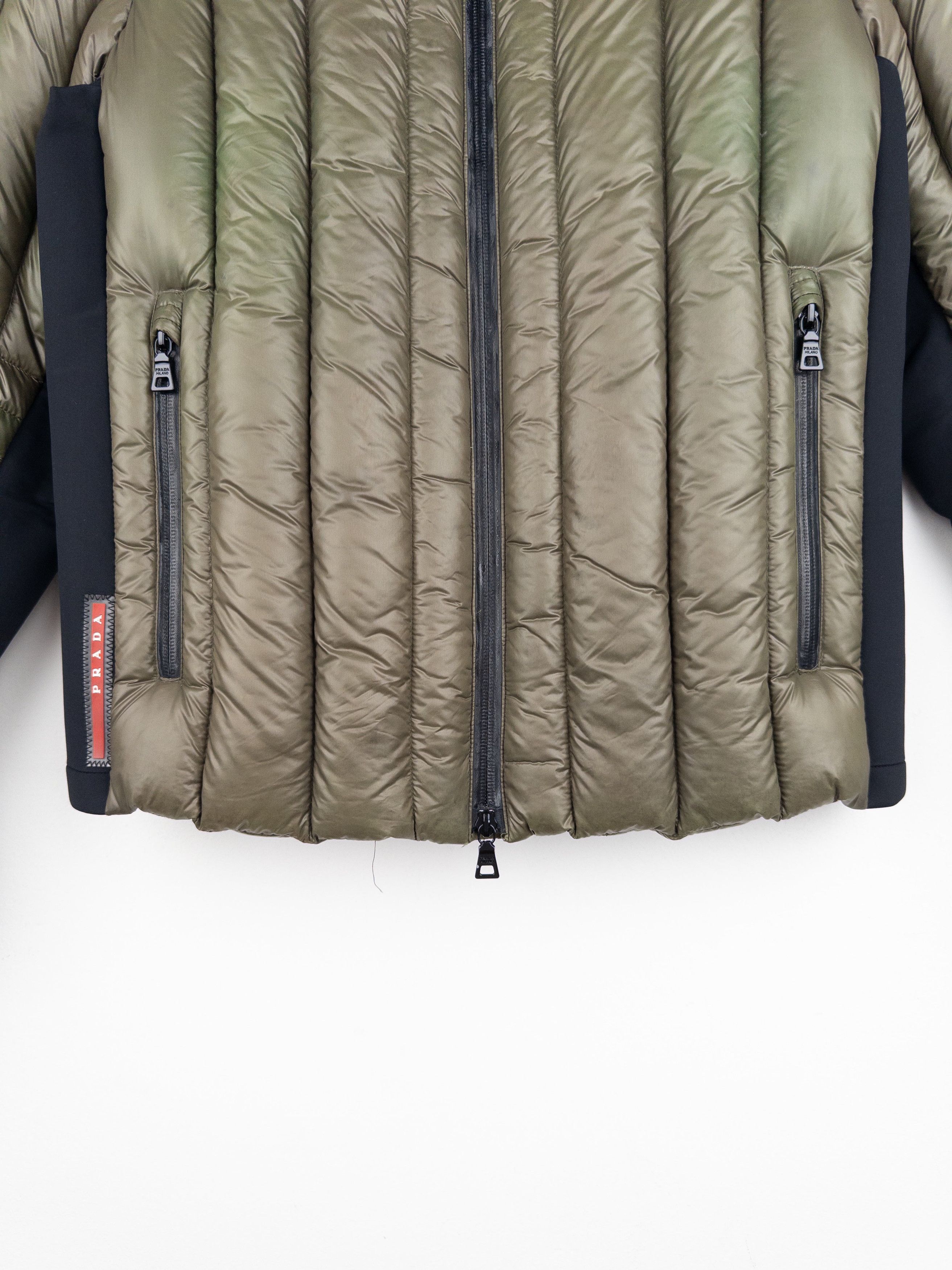Prada AW11 Technical Biker Puffer Jacket Size US M / EU 48-50 / 2 - 4 Thumbnail