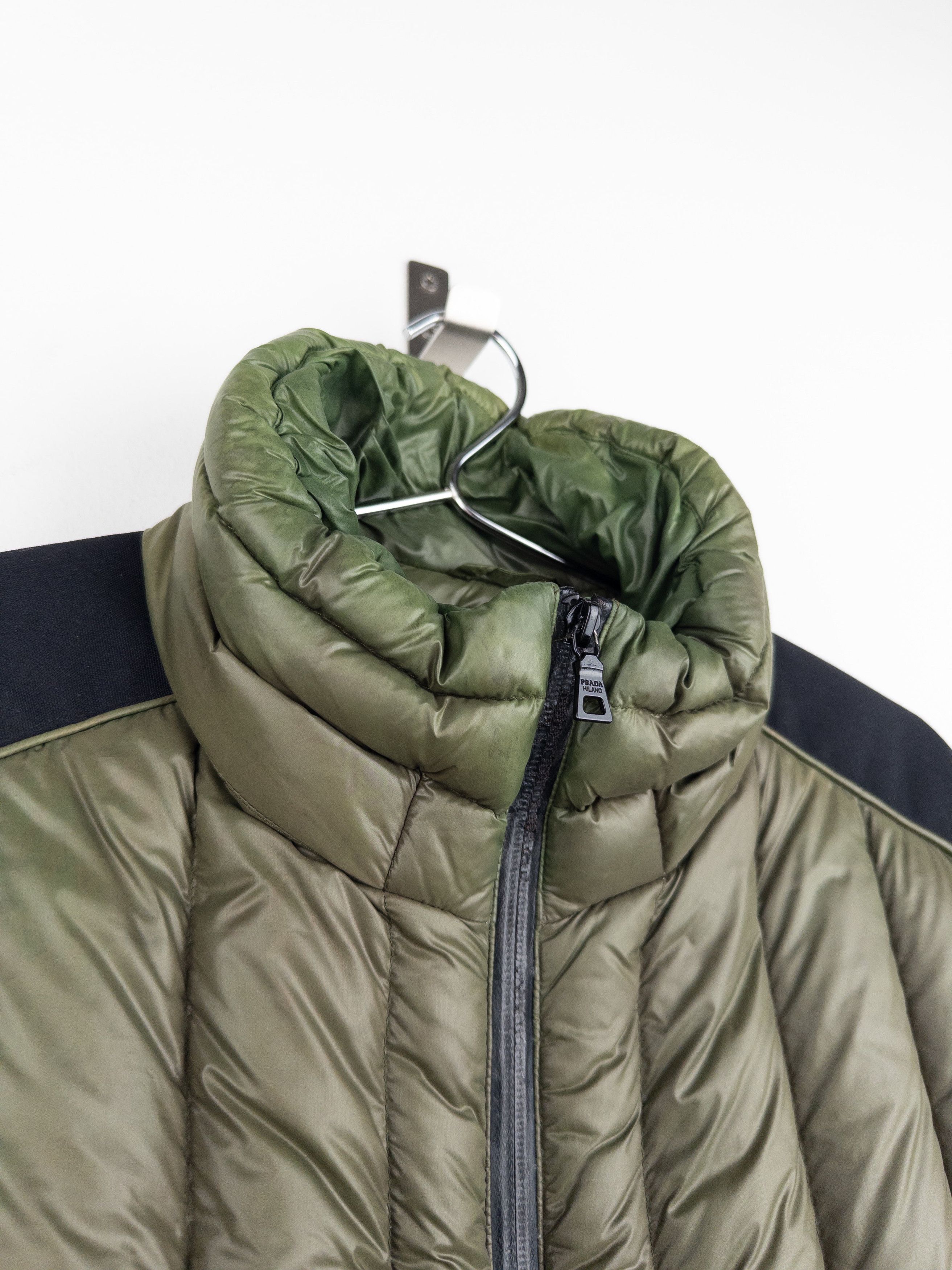 Prada AW11 Technical Biker Puffer Jacket Size US M / EU 48-50 / 2 - 6 Thumbnail