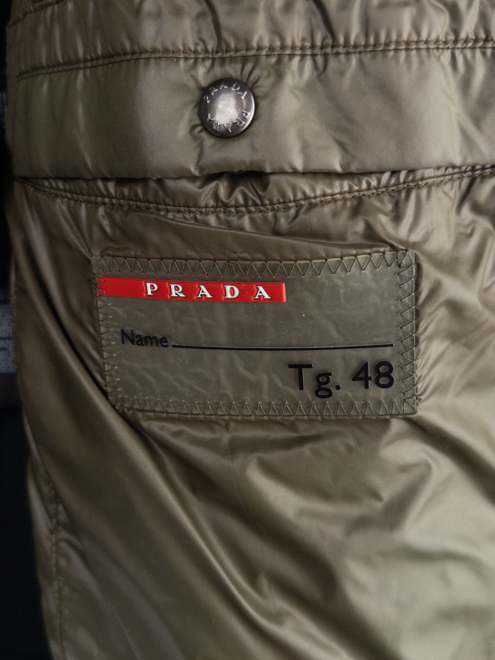 Prada AW11 Technical Biker Puffer Jacket Size US M / EU 48-50 / 2 - 9 Thumbnail