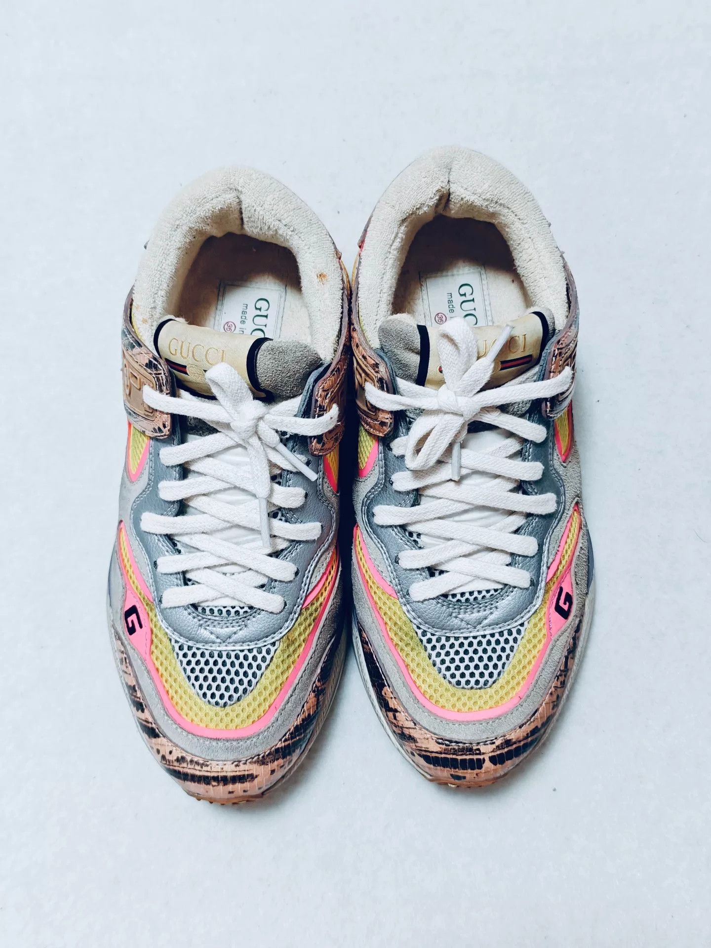 Gucci Gucci Casual Lowtop Sneakers us_6 Women Size US 6 / IT 36 - 2 Thumbnail