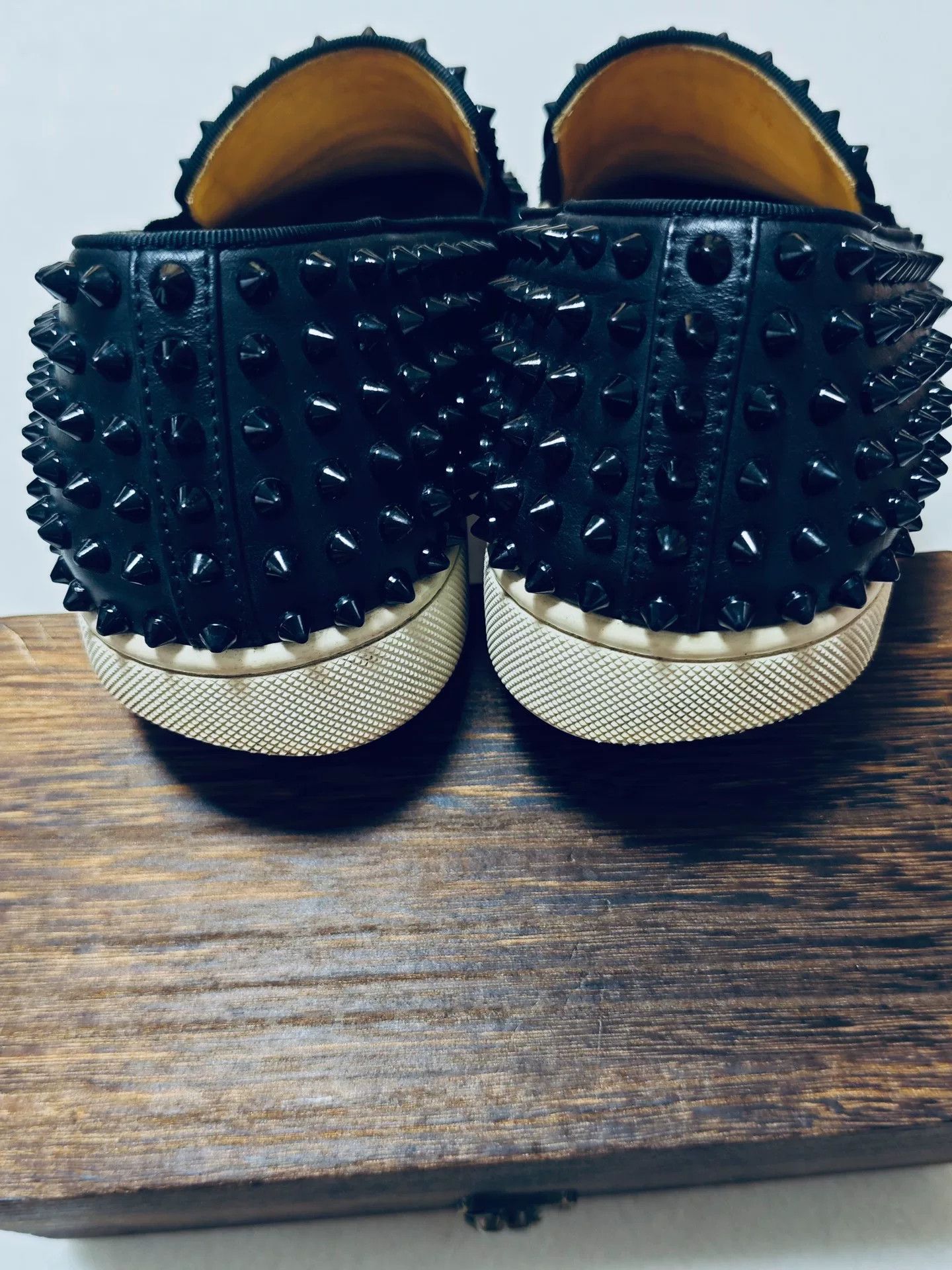 Christian Louboutin Christian Louboutin Black Lowtop Sneakers 9.5 Men Size US 9.5 / EU 42-43 - 3 Thumbnail