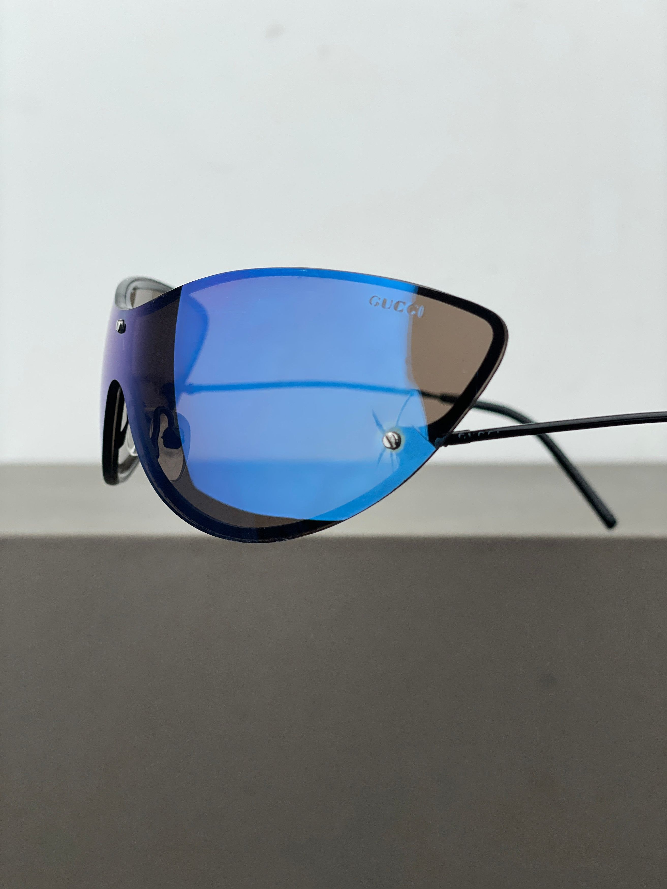 Gucci by Tom Ford SS01 GG2665/S Wrap Mask Shield Cat Eye Sunglasse Size ONE SIZE - 8 Thumbnail