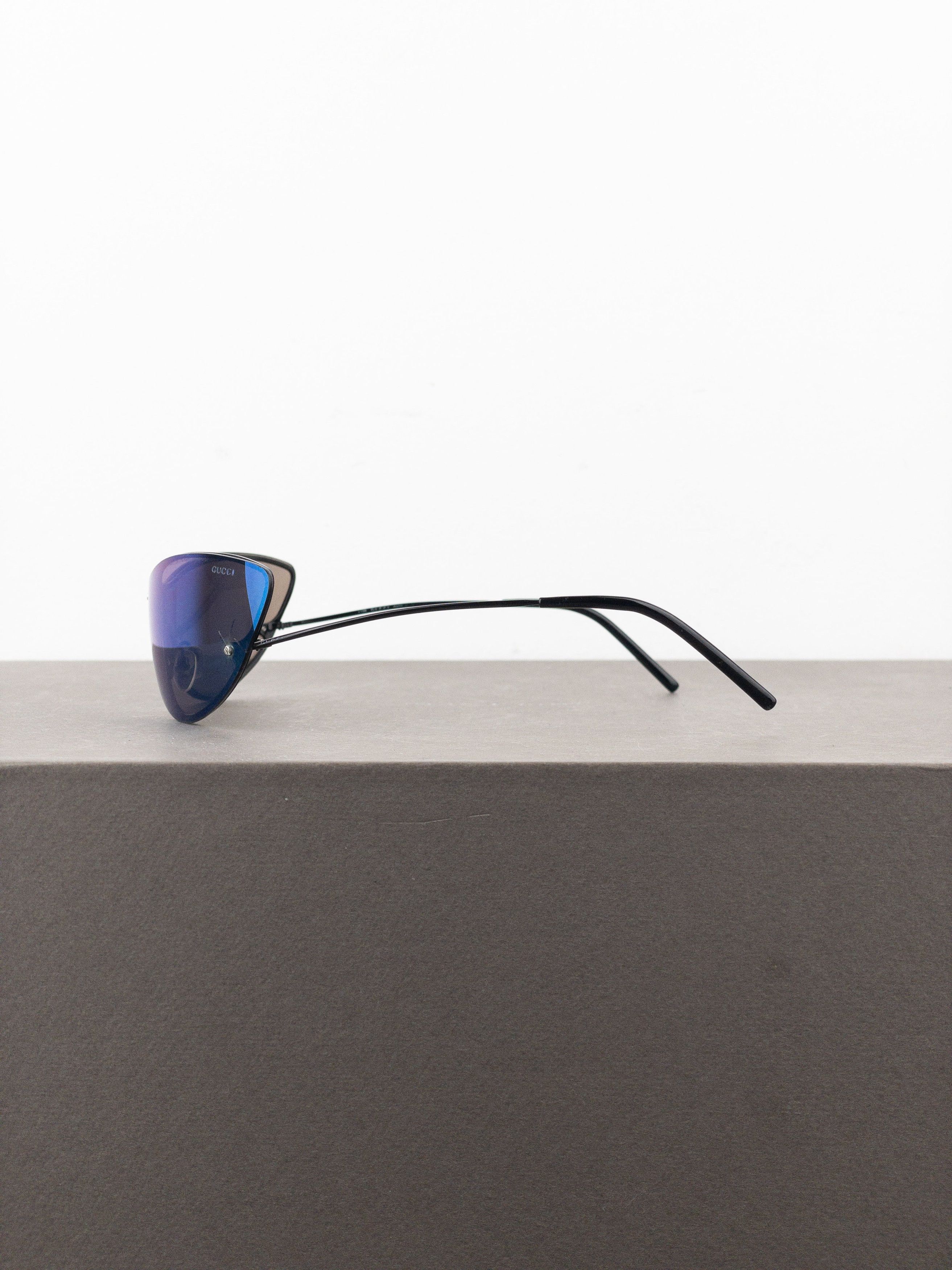 Gucci by Tom Ford SS01 GG2665/S Wrap Mask Shield Cat Eye Sunglasse Size ONE SIZE - 6 Thumbnail
