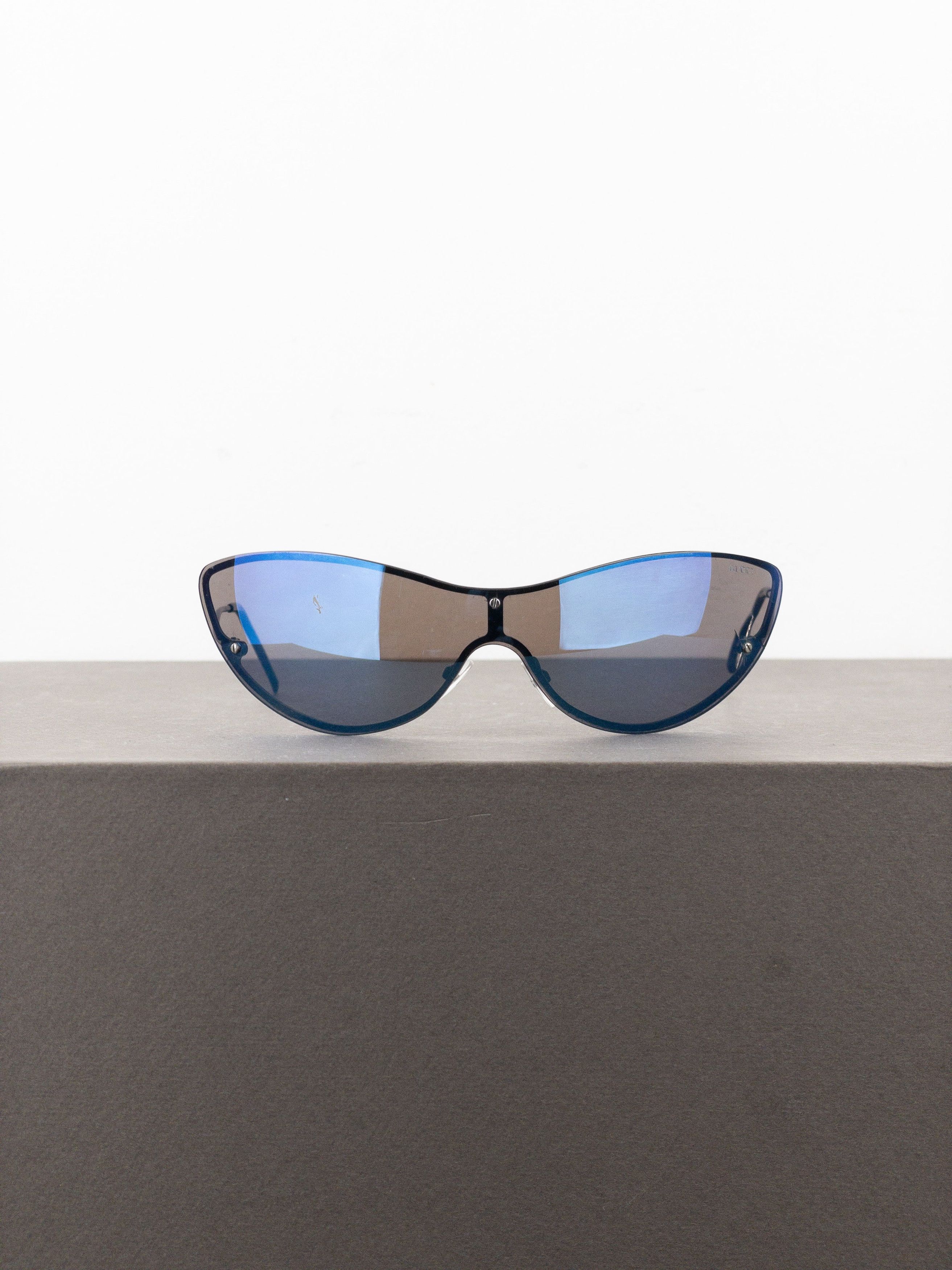 Gucci by Tom Ford SS01 GG2665/S Wrap Mask Shield Cat Eye Sunglasse Size ONE SIZE - 2 Thumbnail