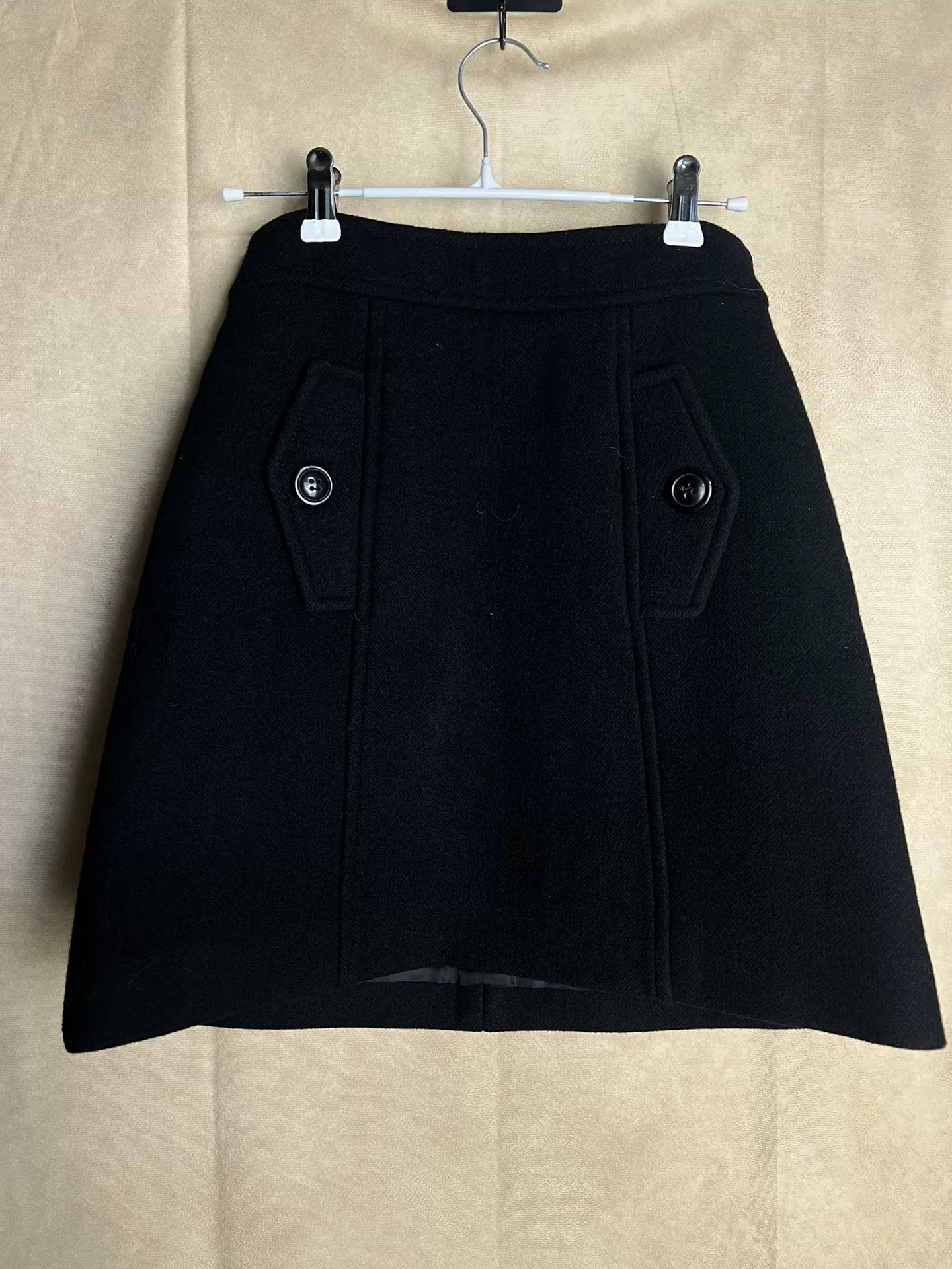 Miu Miu Miu Miu Wool Skirt 36 Women Size 36" / US 14 / IT 50 - 2 Thumbnail