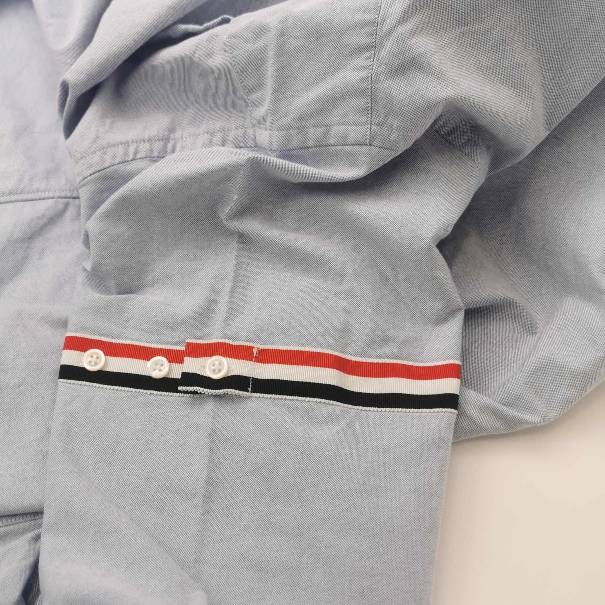 Thom Browne Thom Browne Armband Oxford Shirt Size 2 Size US M / EU 48-50 / 2 - 3 Thumbnail