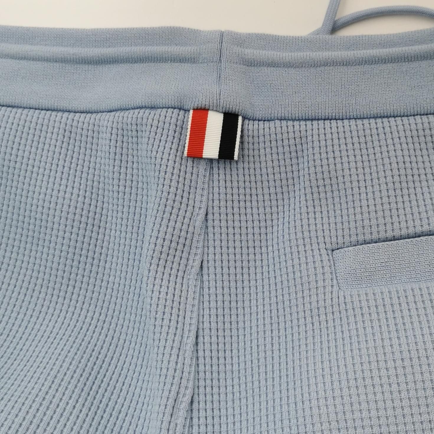 Thom Browne Thom Browne Waffle Knit 4-Bar Sweatpants Size 3 Size US 34 / EU 50 - 3 Thumbnail