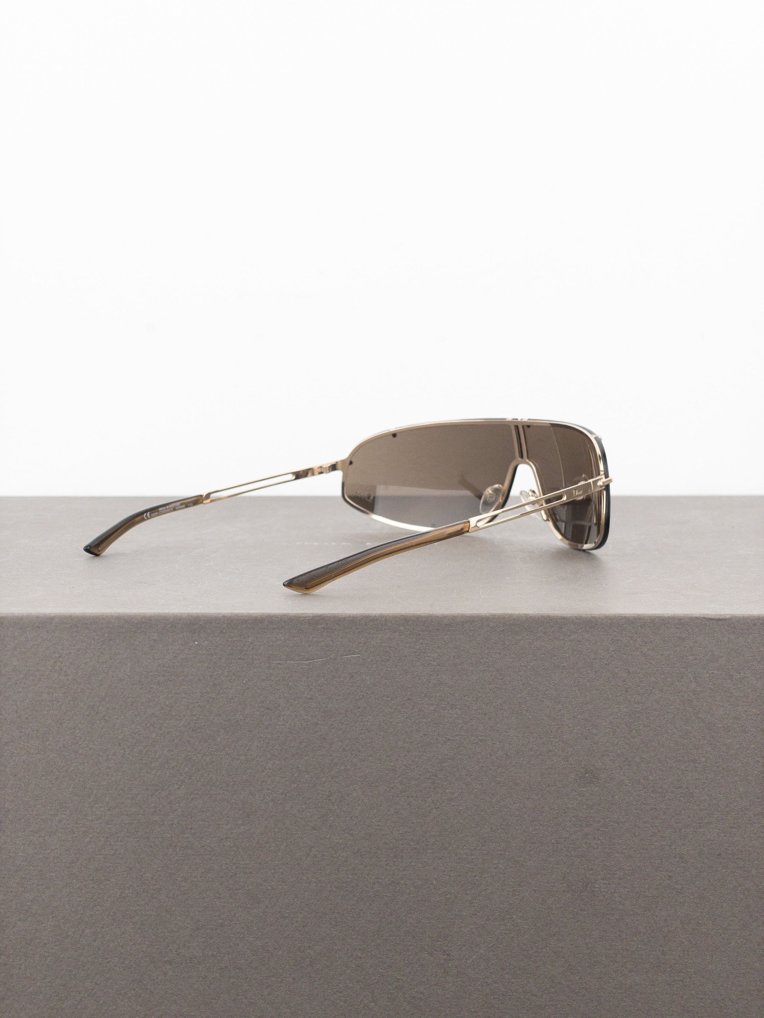 Dior by Galliano AW00 ‘Cossack’ Wrap Mask Shield Sunglasses Size ONE SIZE - 5 Thumbnail